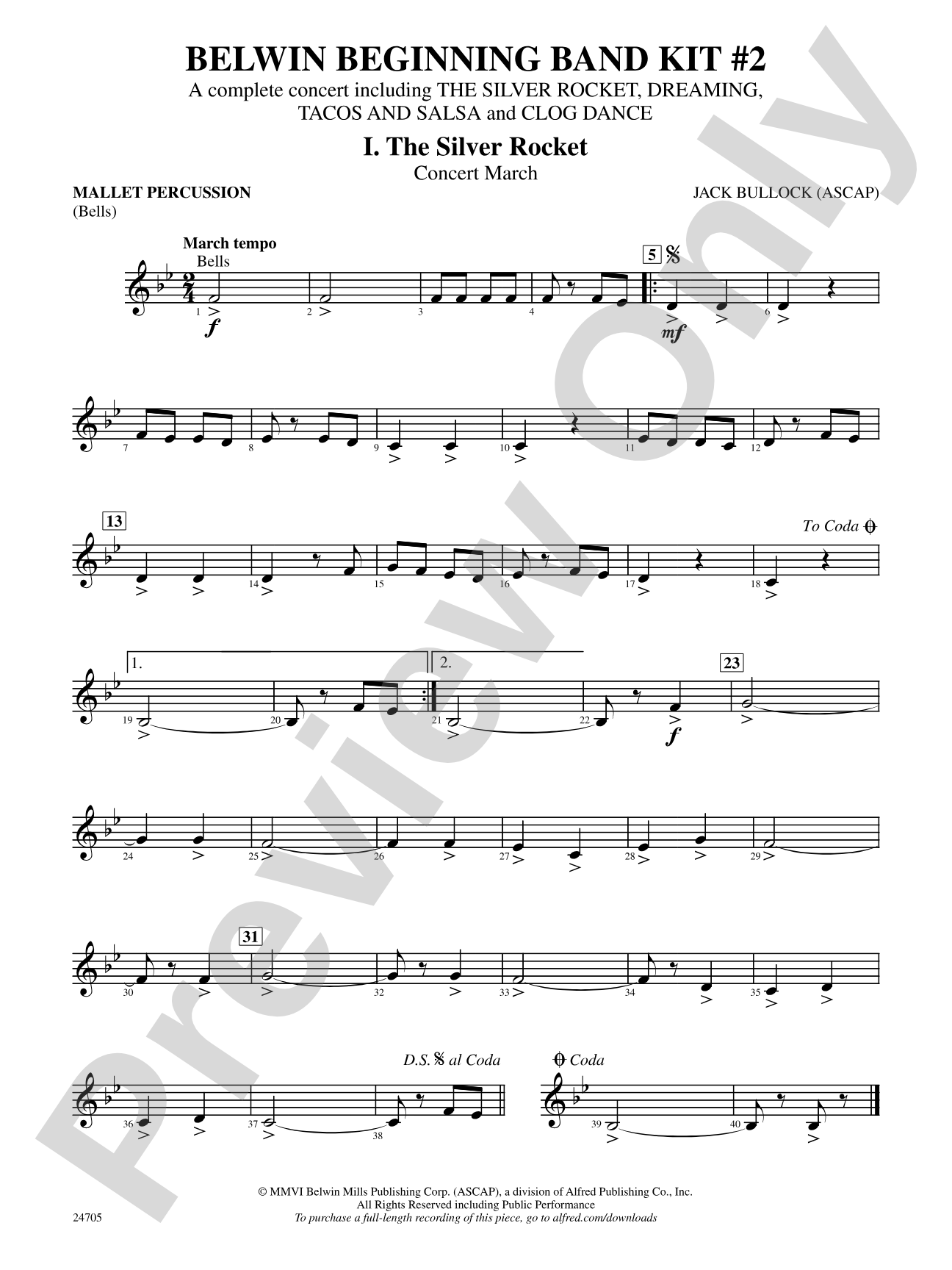 Belwin Beginning Band Kit #2: Mallets
