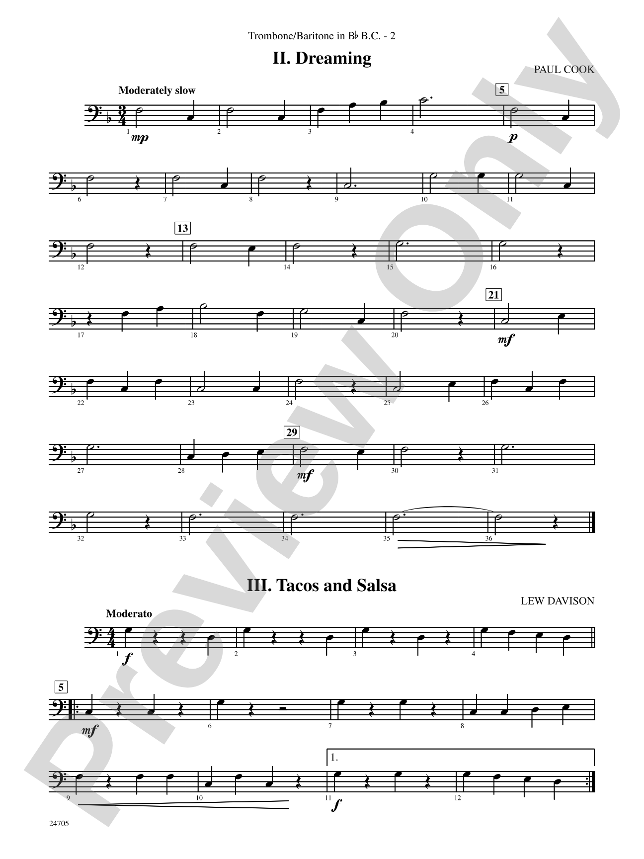 Belwin Beginning Band Kit #2: (wp) 1st B-flat Trombone B.C.