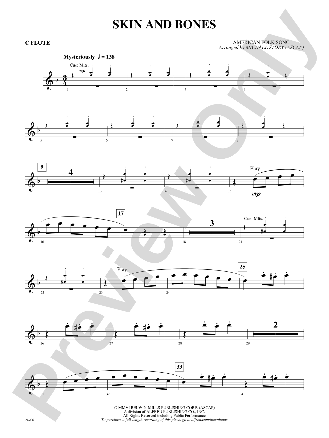 Skin and Bones: Flute