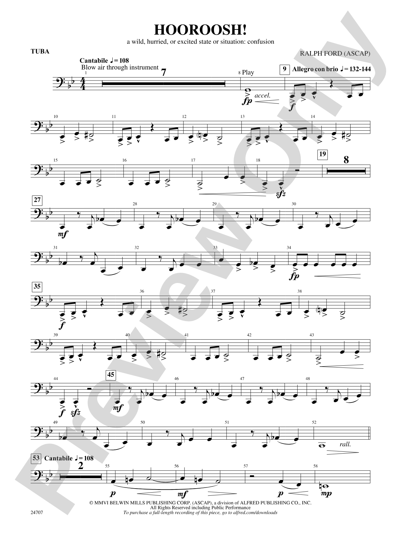 Hooroosh!: Tuba