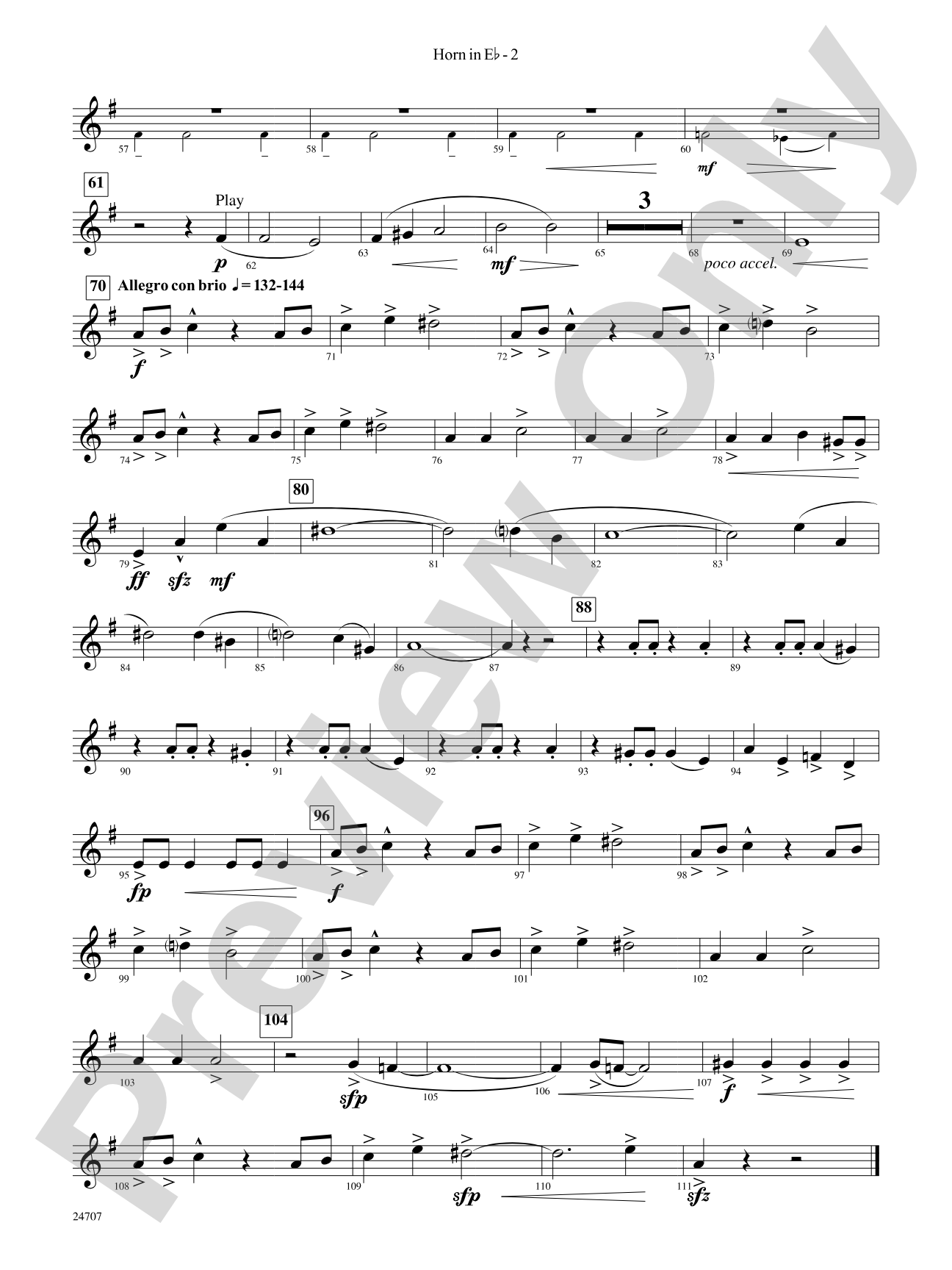 Hooroosh!: (wp) 1st Horn in E-flat