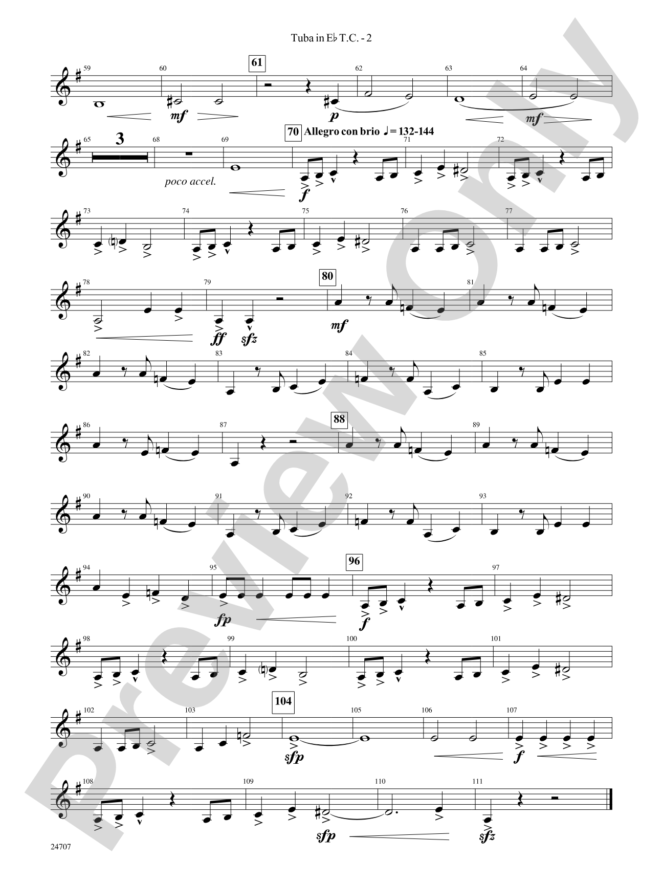 Hooroosh!: (wp) E-flat Tuba T.C.