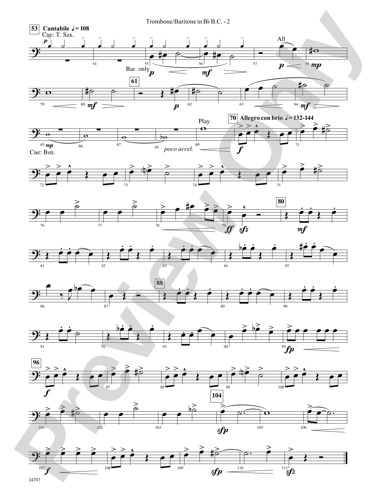 Hooroosh!: (wp) 1st B-flat Trombone B.C.