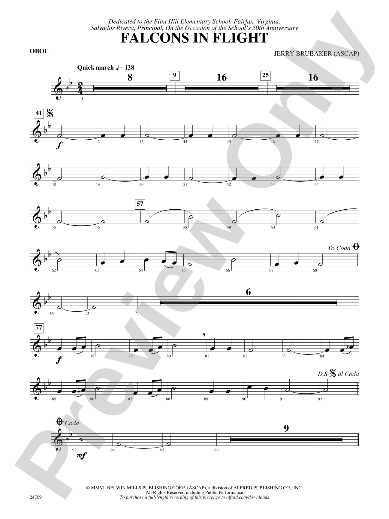 Falcons in Flight: Oboe