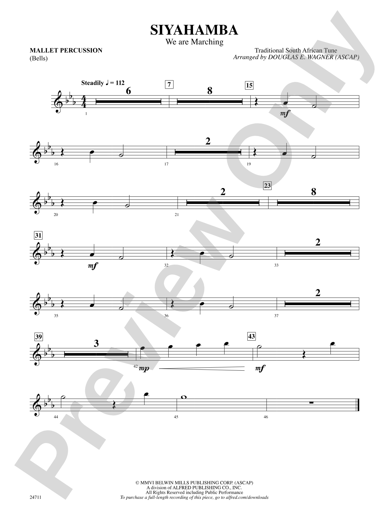 Siyahamba (We Are Marching): Mallets