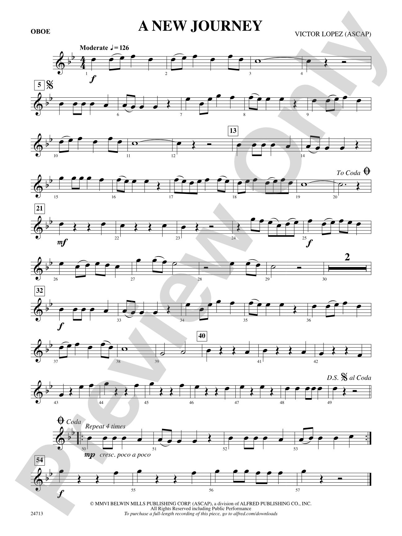 A New Journey: Oboe