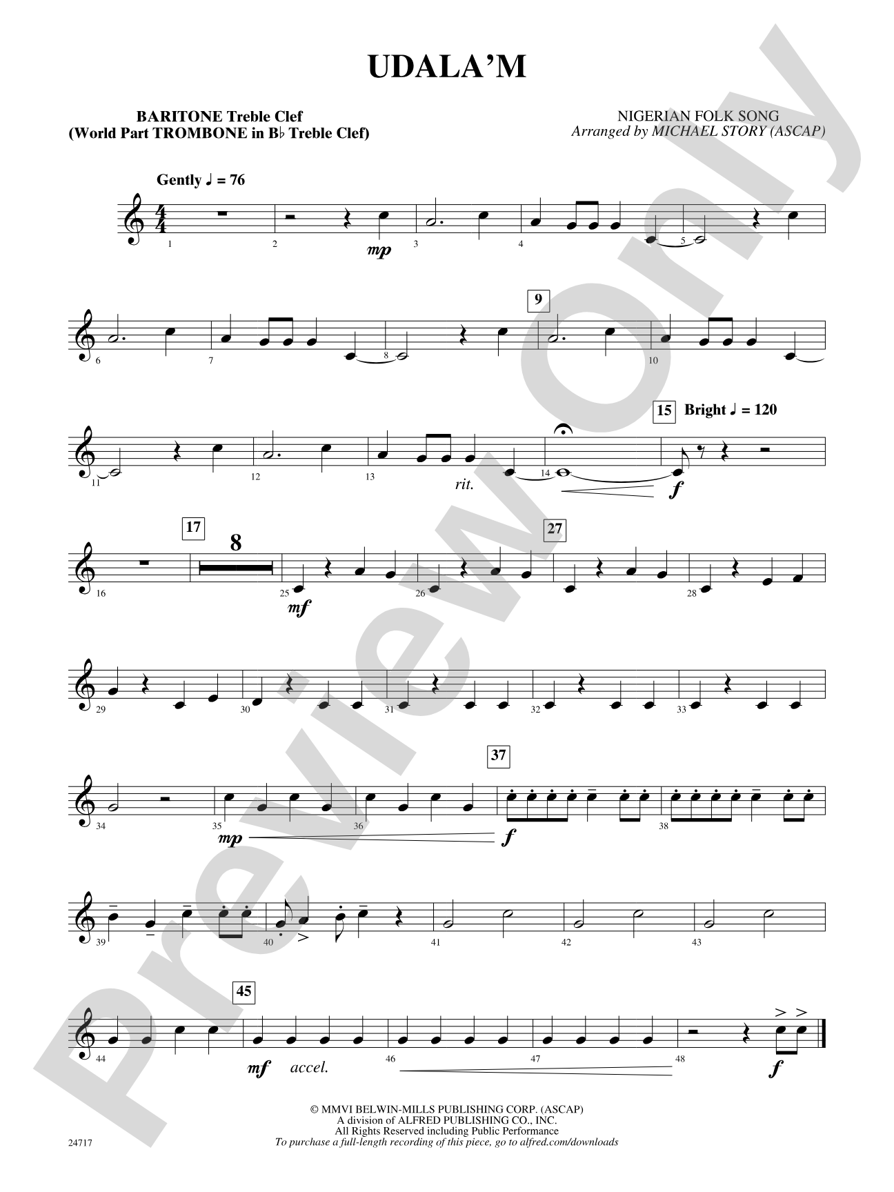 Udala'm: Baritone T.C.