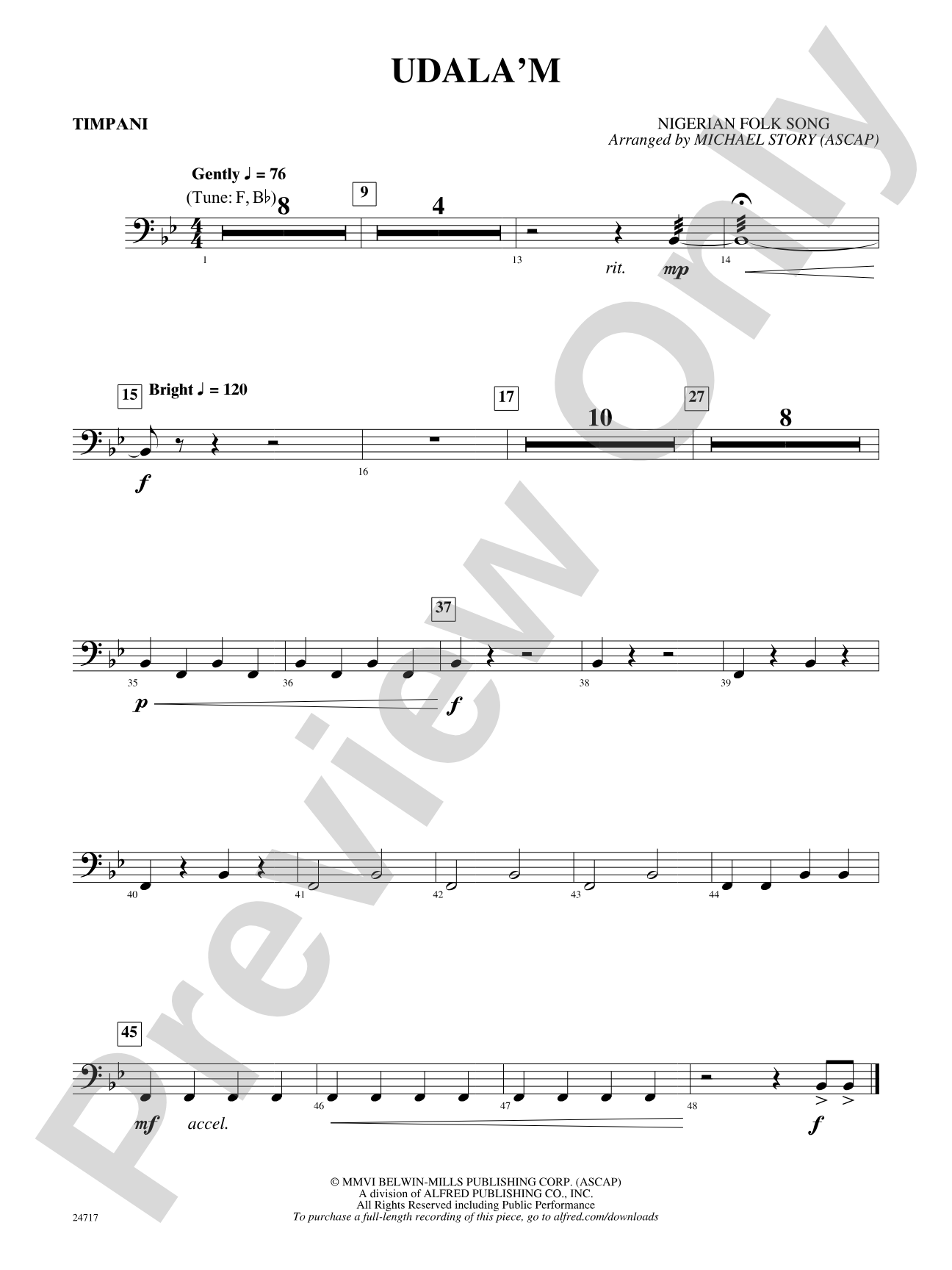 Udala'm: Timpani