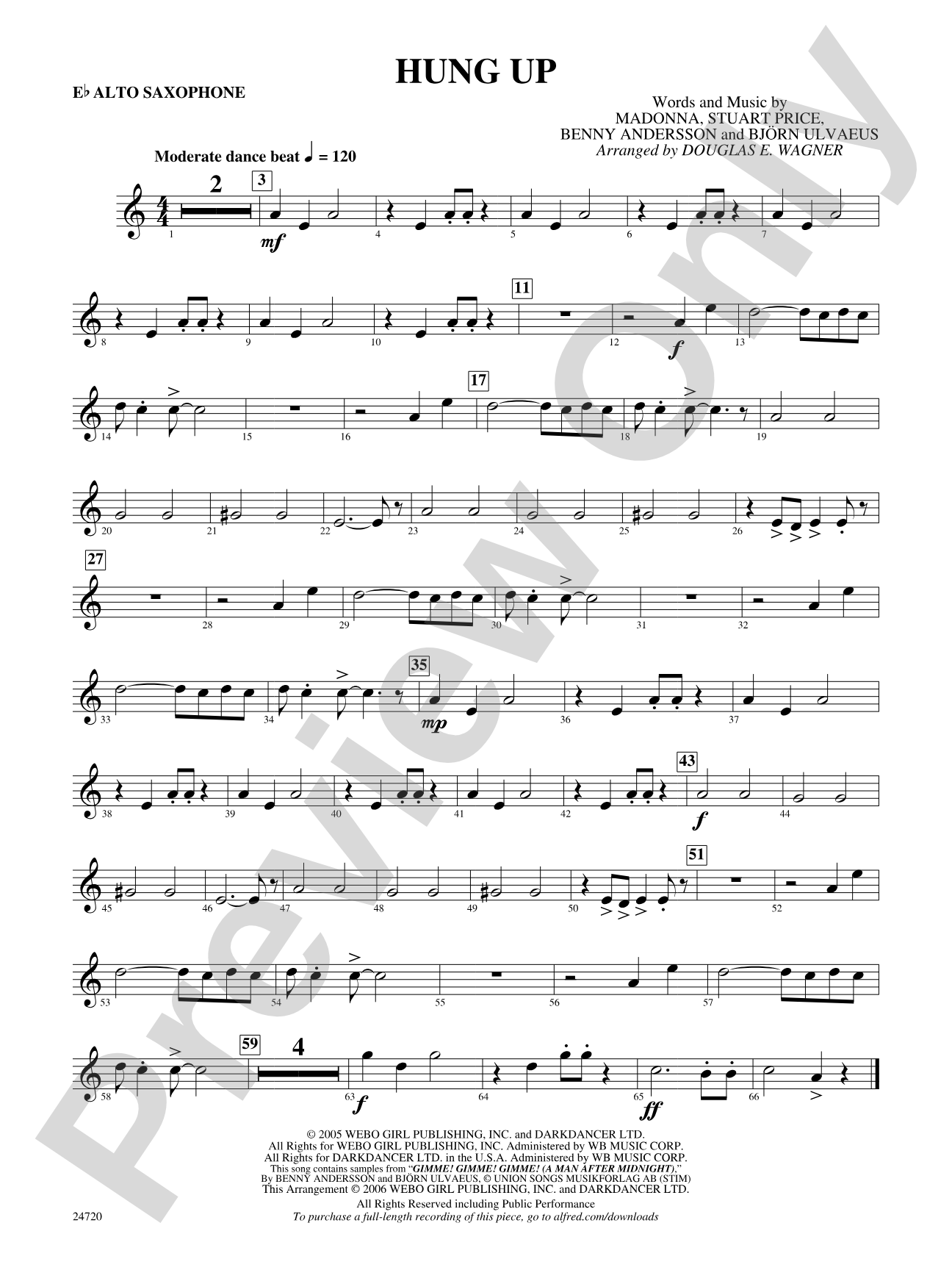 Hung Up: E-flat Alto Saxophone