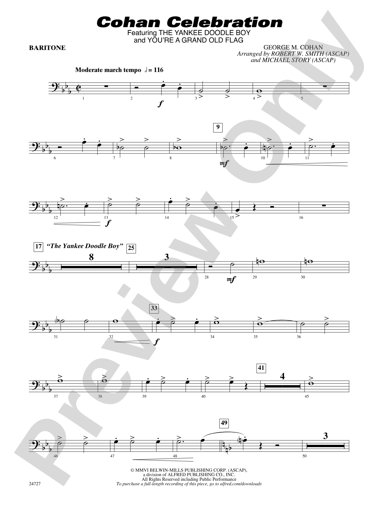 Cohan Celebration: Baritone B.C.