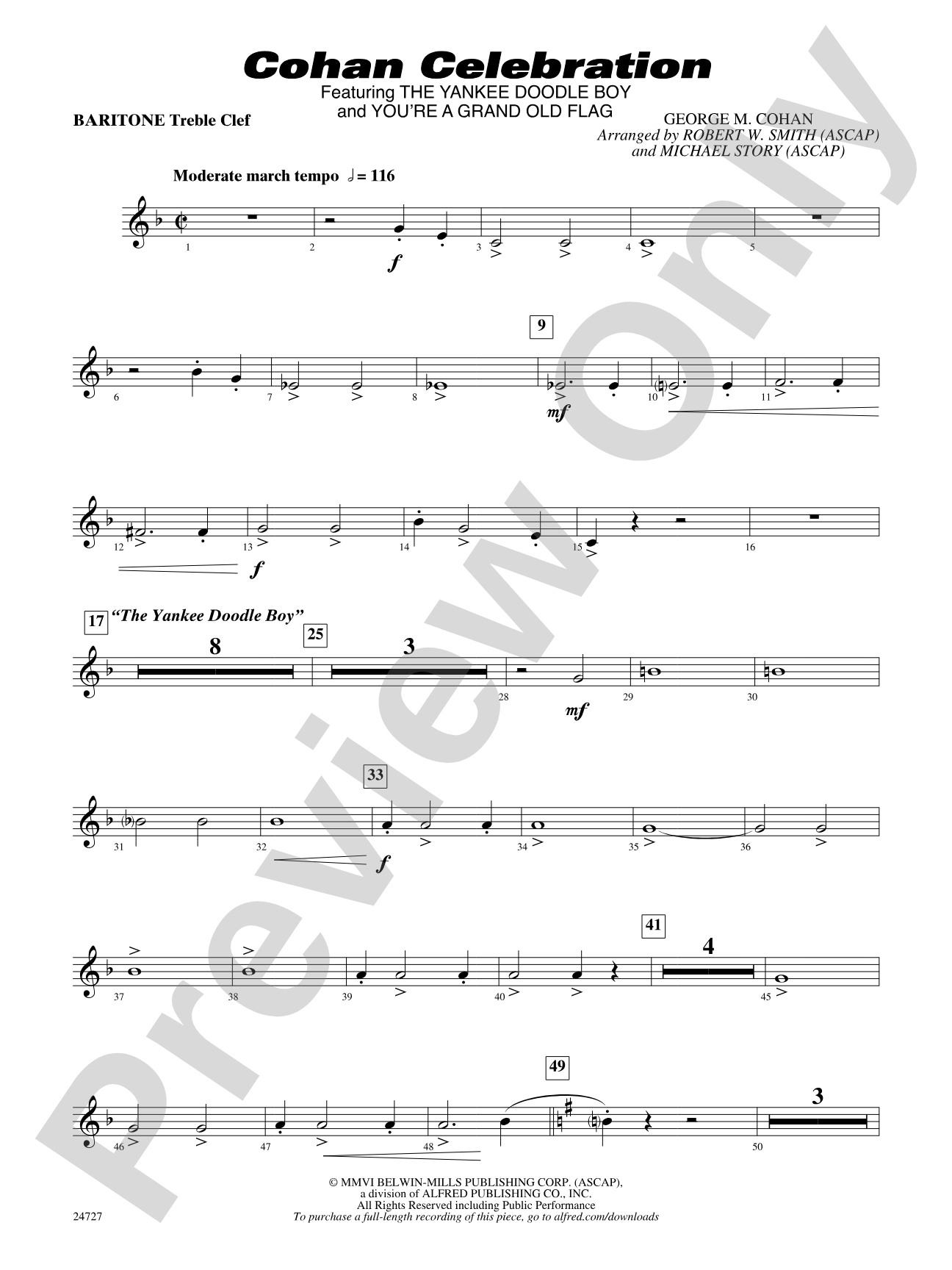 Cohan Celebration: Baritone T.C.