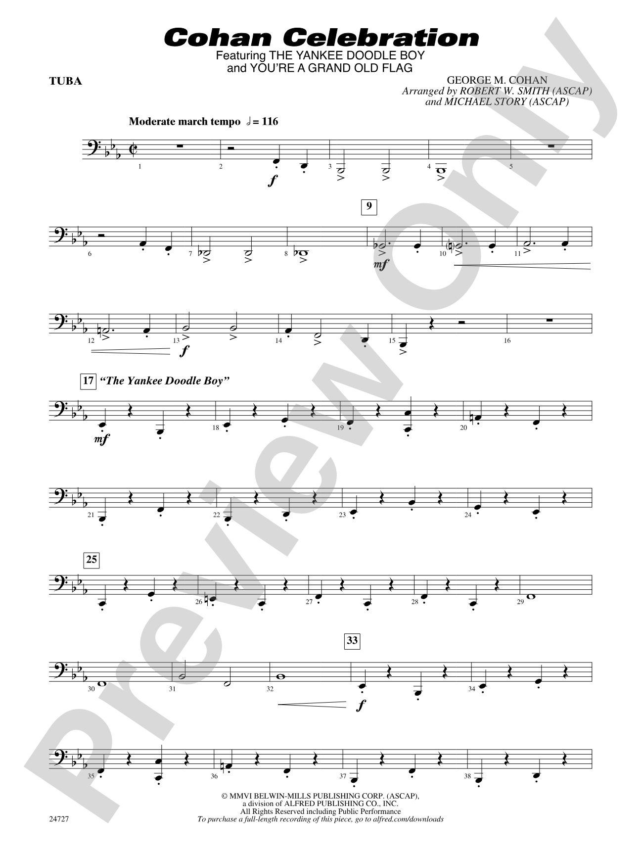 Cohan Celebration: Tuba