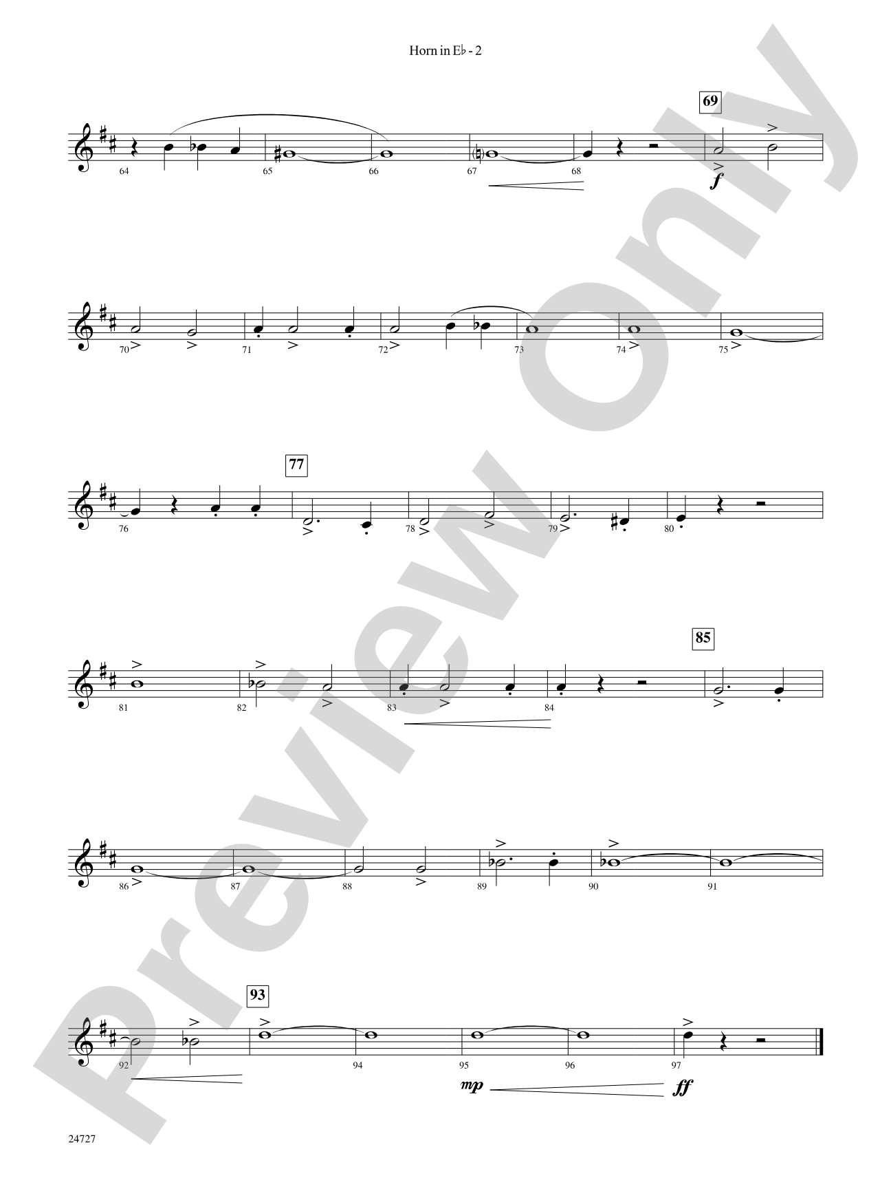 Cohan Celebration: (wp) 1st Horn in E-flat