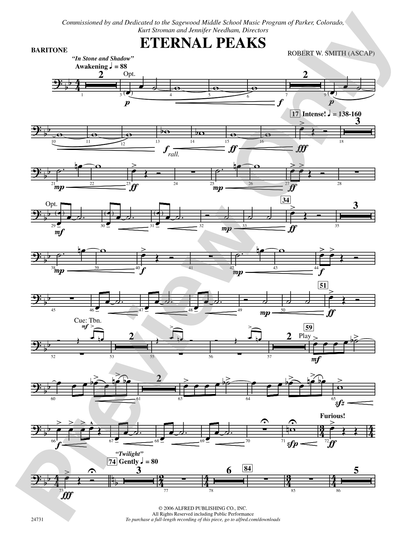 Eternal Peaks: Baritone B.C.