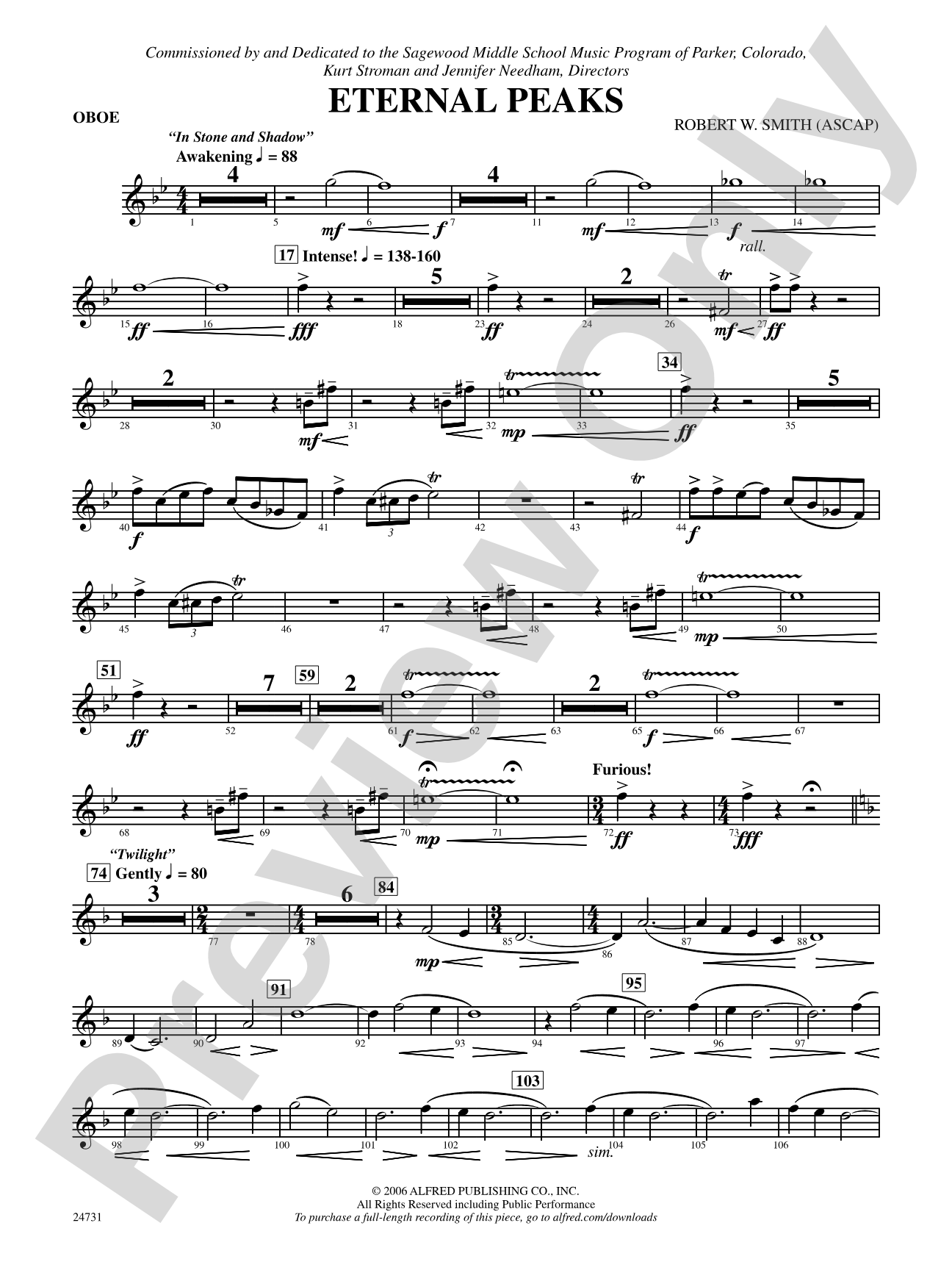 Eternal Peaks: Oboe