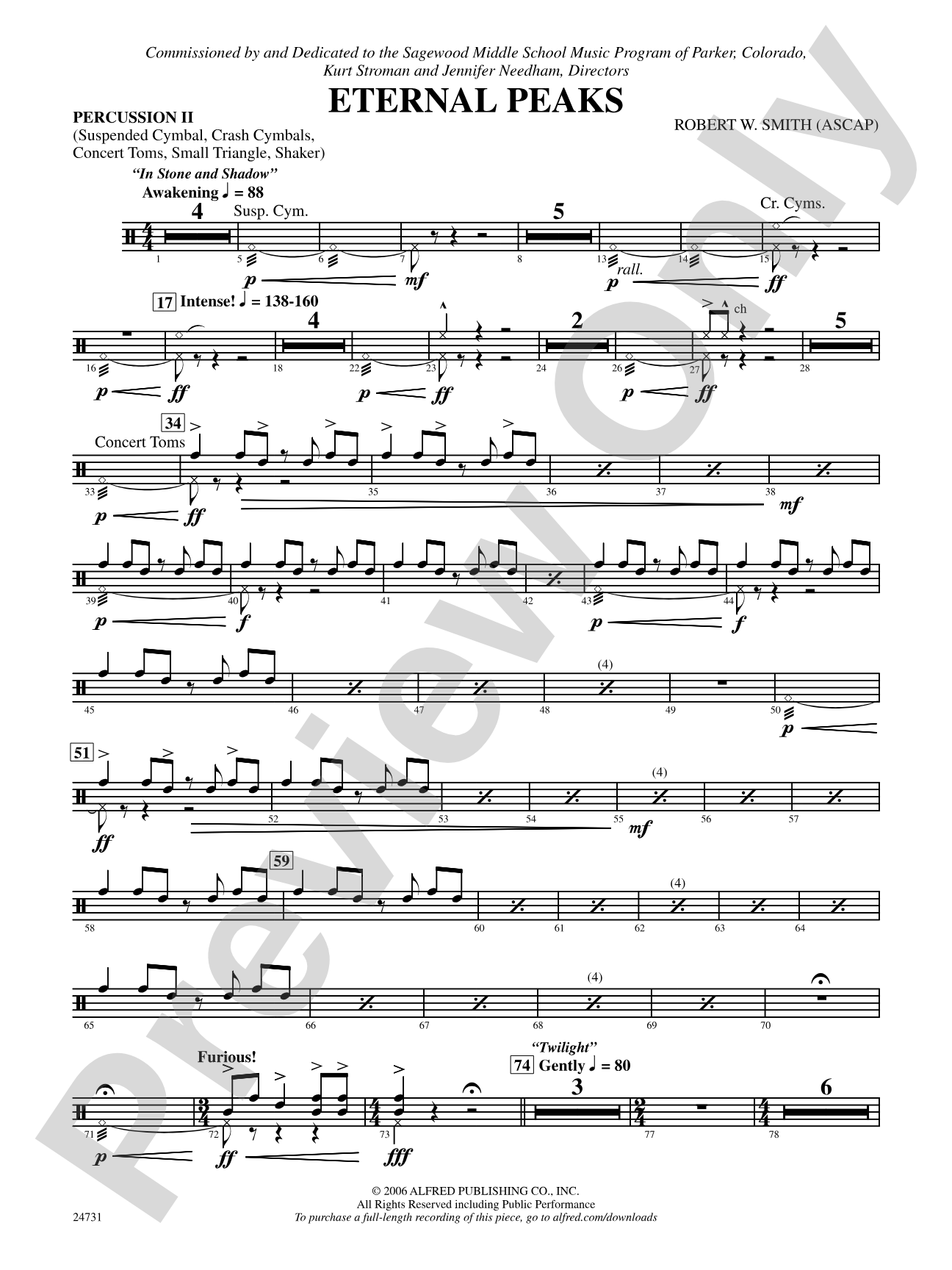 Eternal Peaks: 2nd Percussion