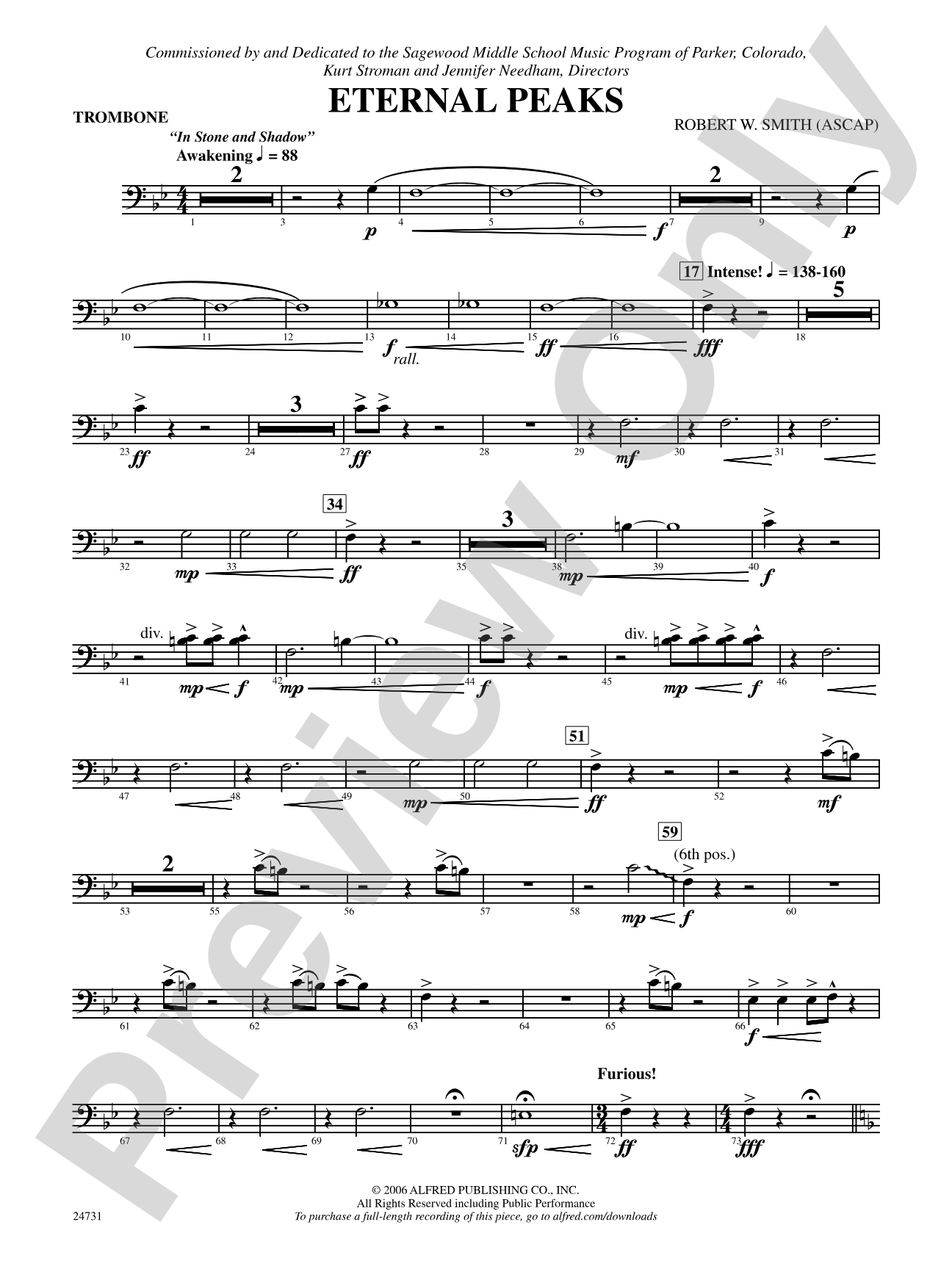 Eternal Peaks: 1st Trombone