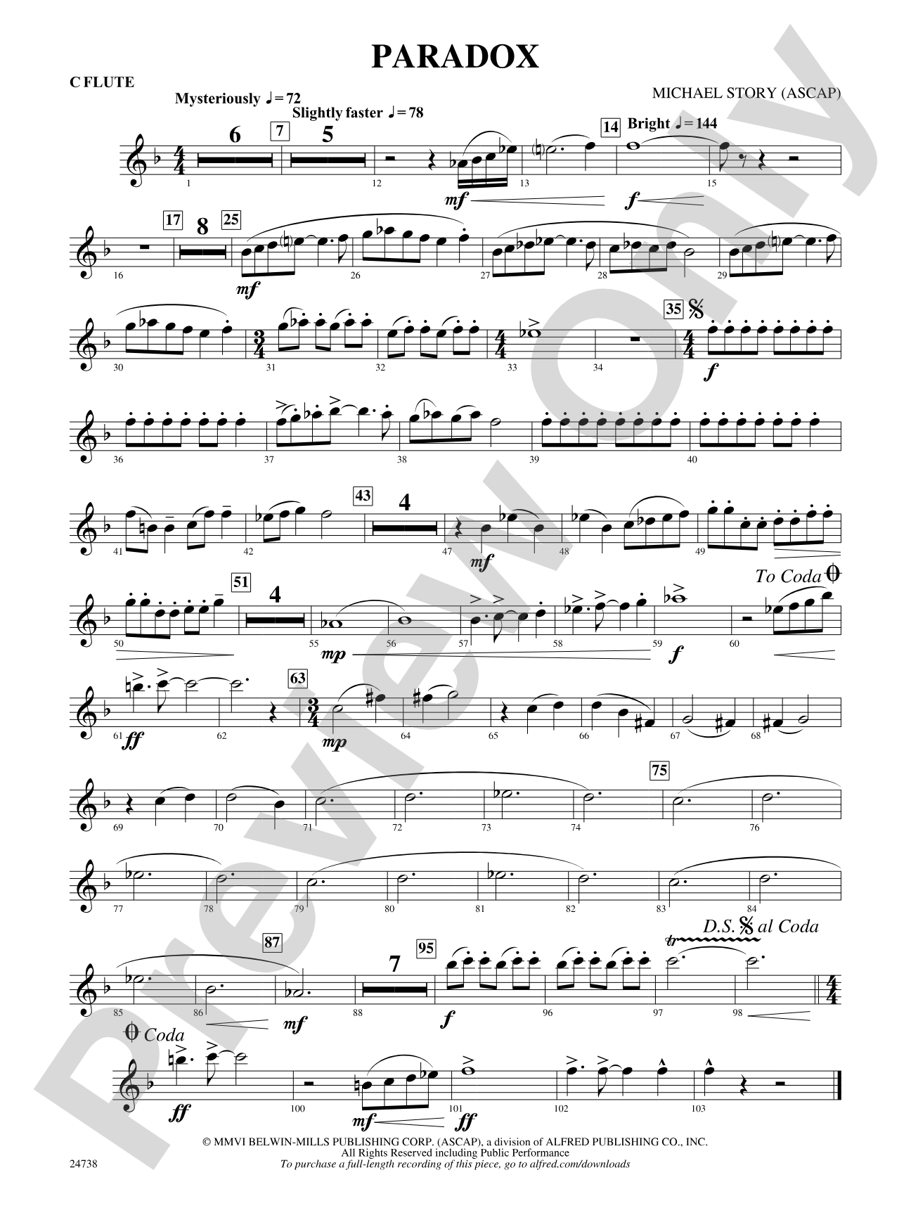 Paradox: Flute