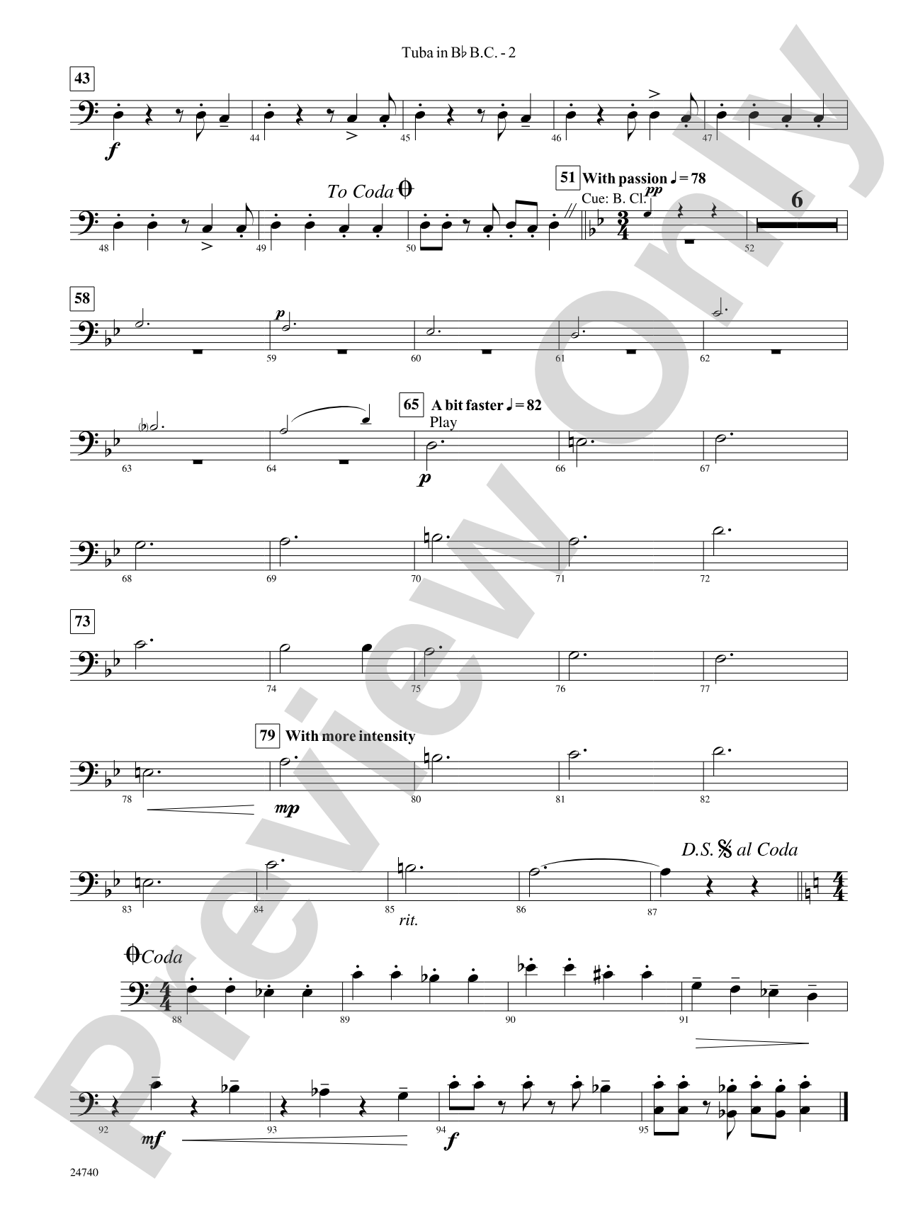 Ghosts of the Taman Negara: (wp) B-flat Tuba B.C.