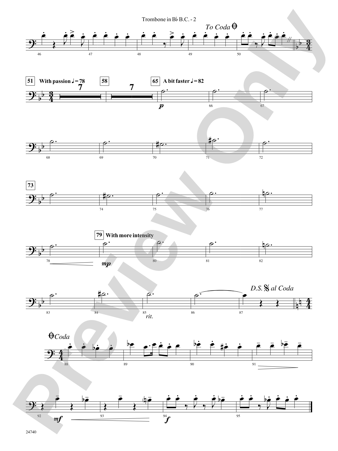 Ghosts of the Taman Negara: (wp) 1st B-flat Trombone B.C.