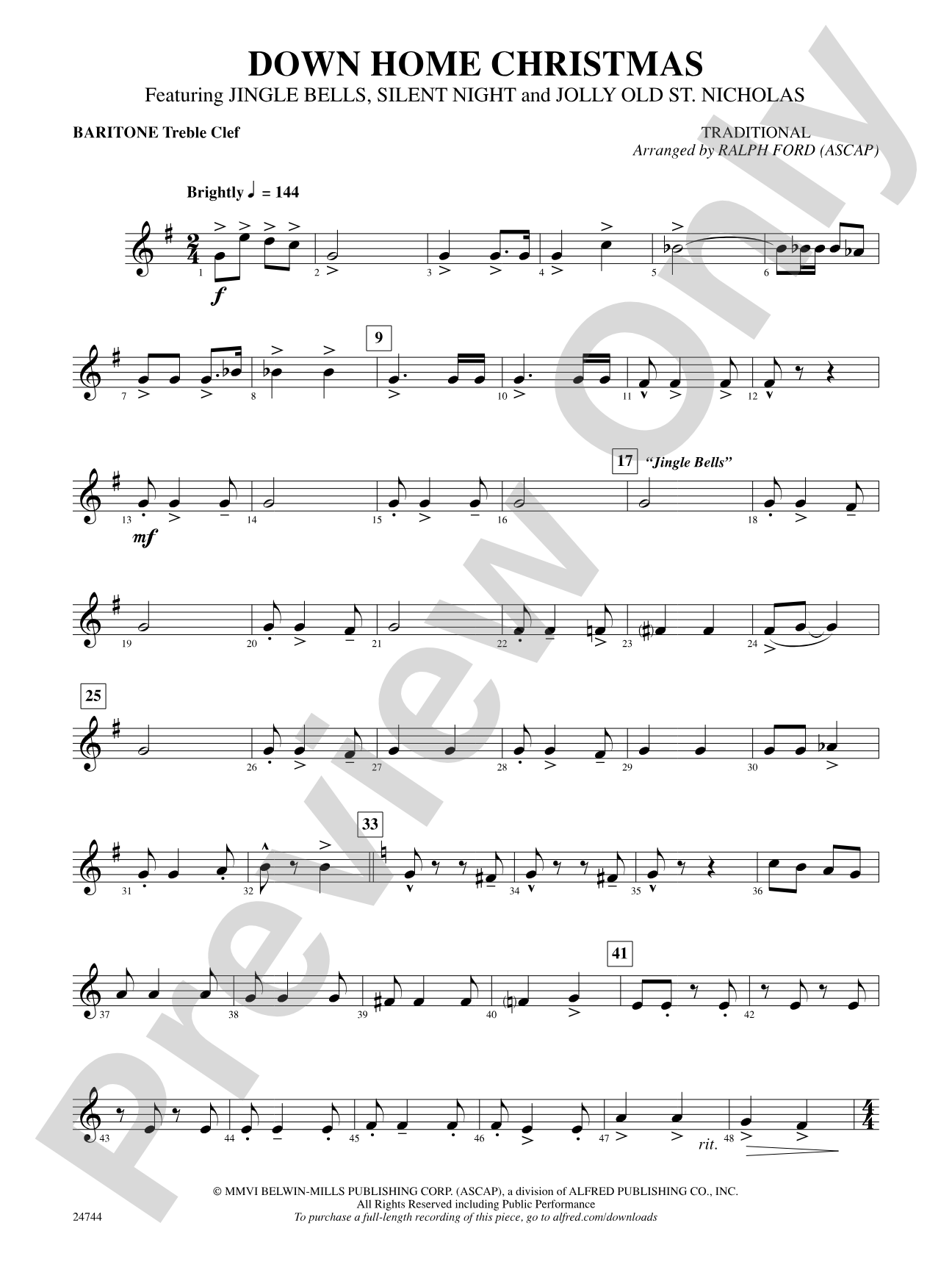 Down Home Christmas: Baritone T.C.