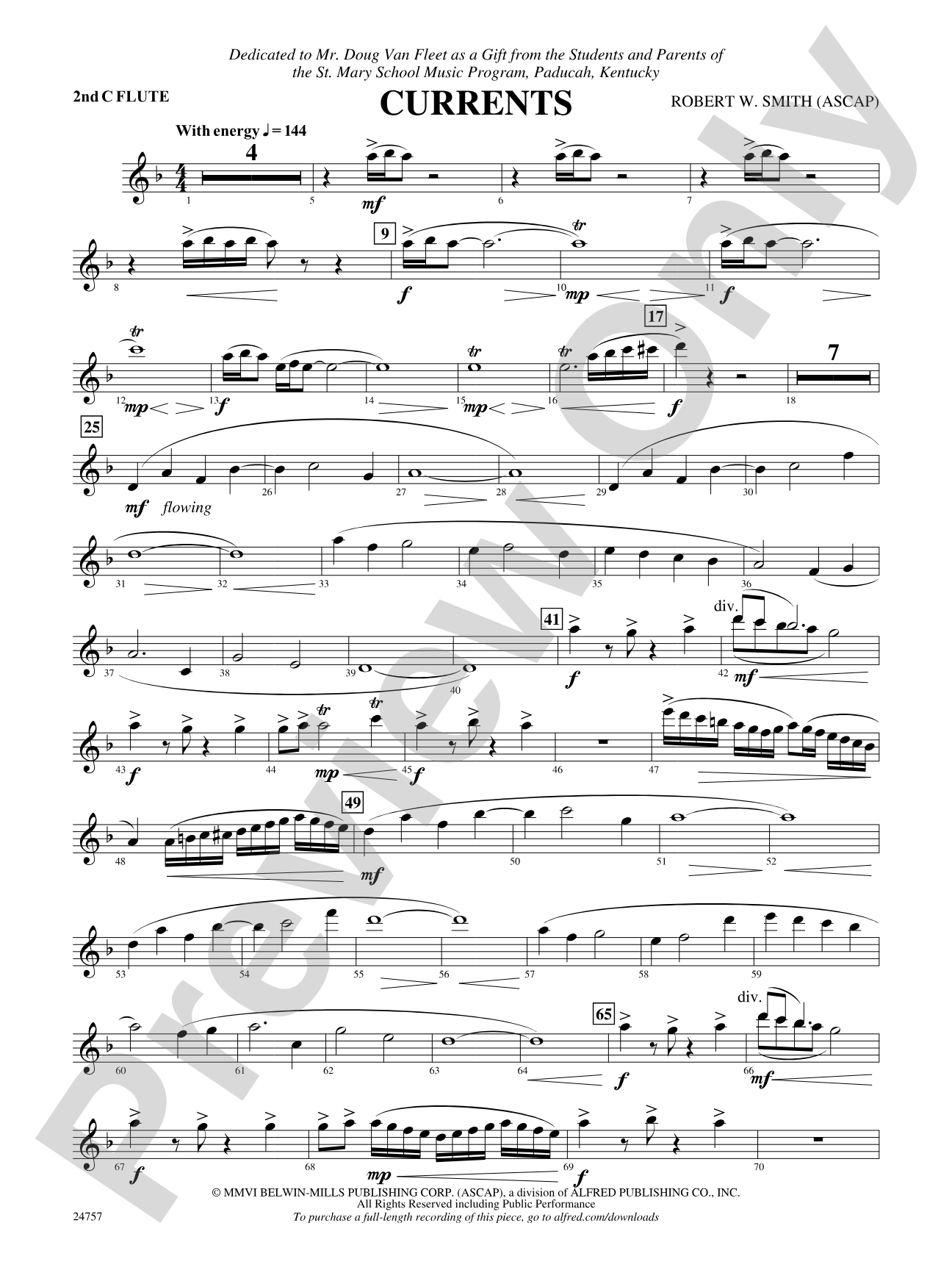 Currents: 2nd Flute