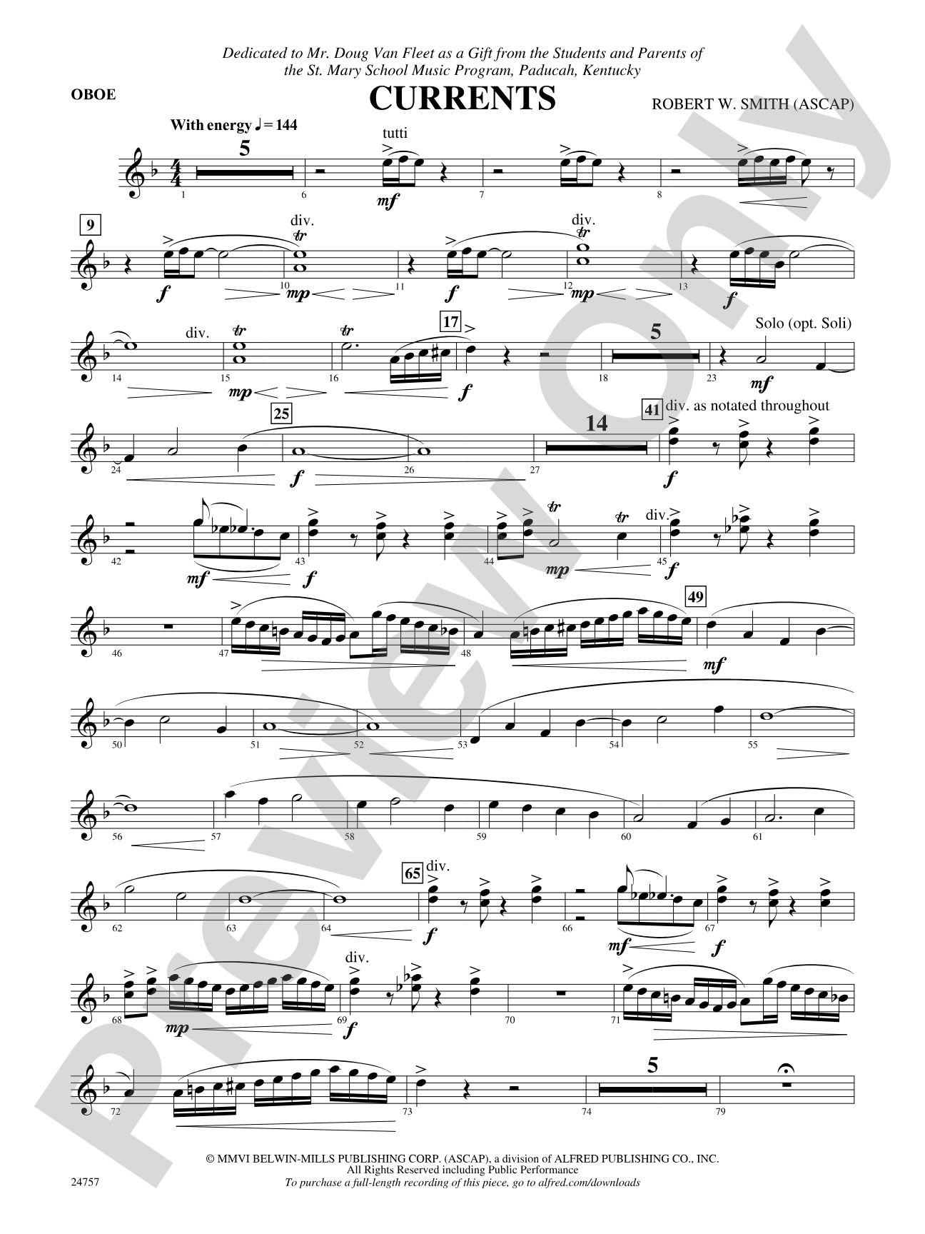 Currents: Oboe