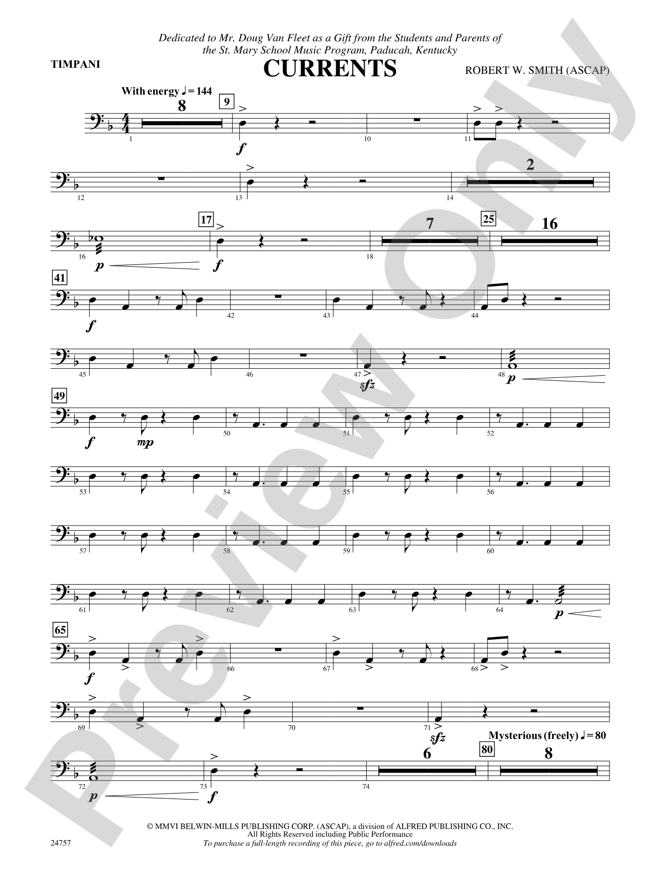 Currents: Timpani