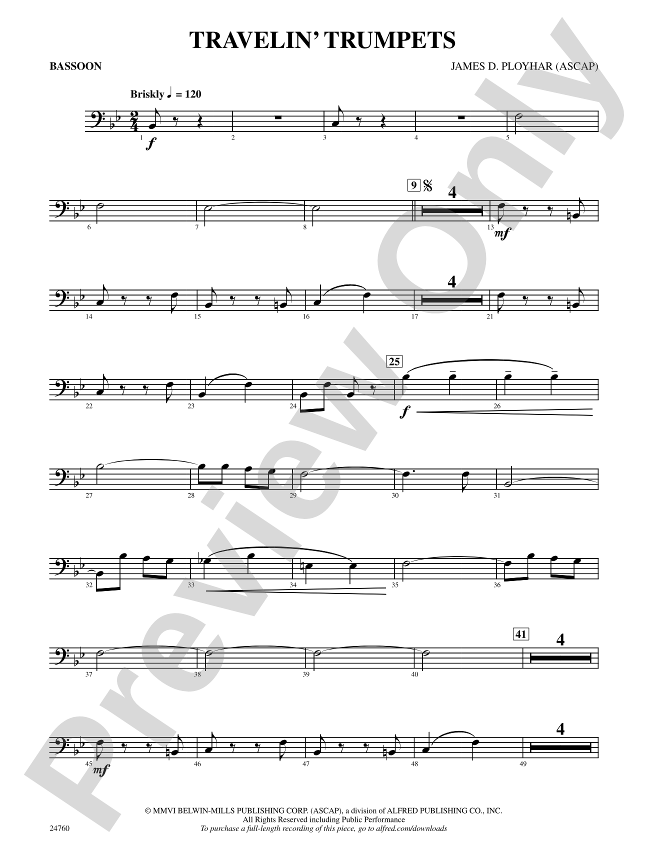 Travelin' Trumpets: Bassoon