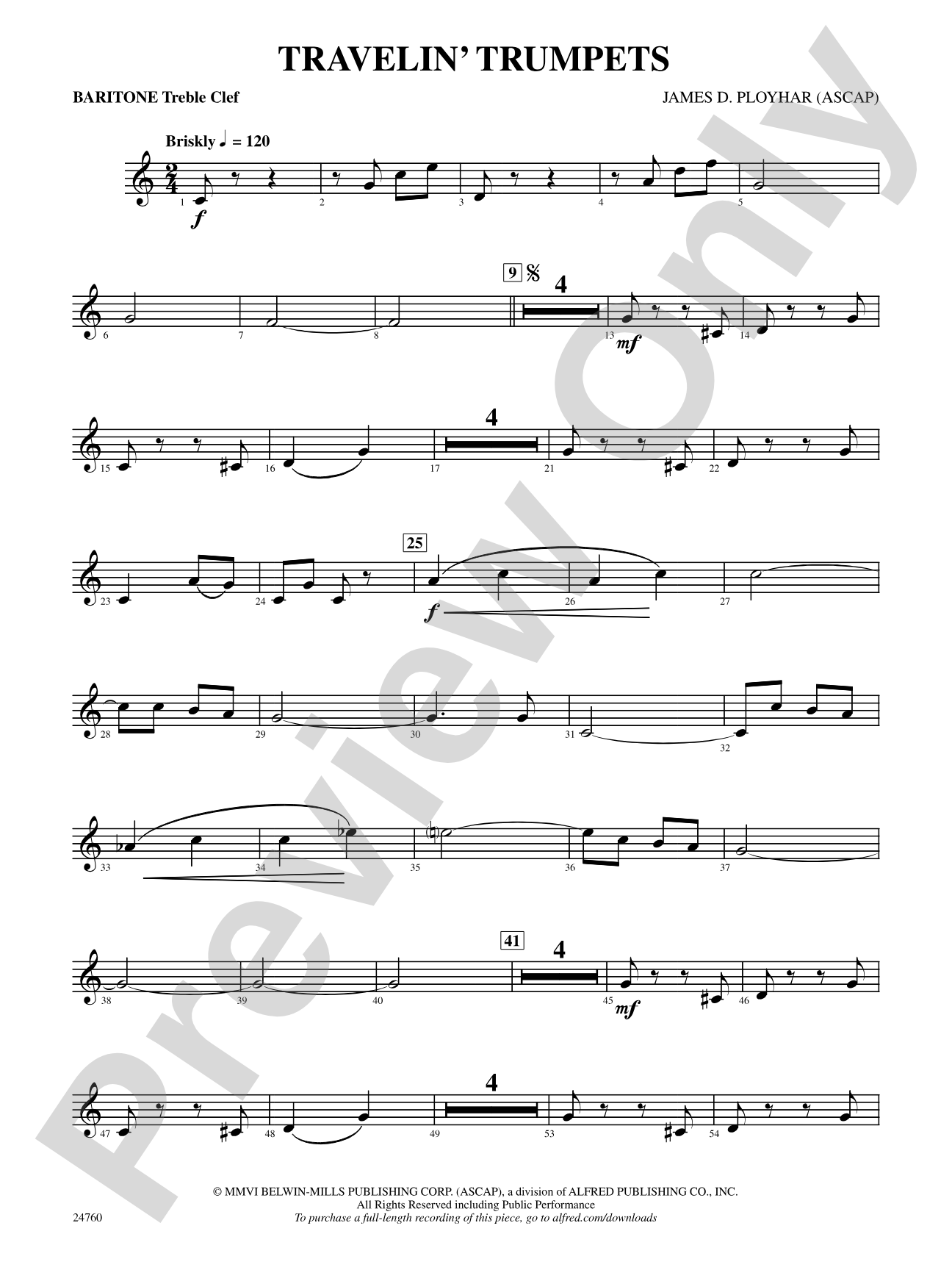 Travelin' Trumpets: Baritone T.C.
