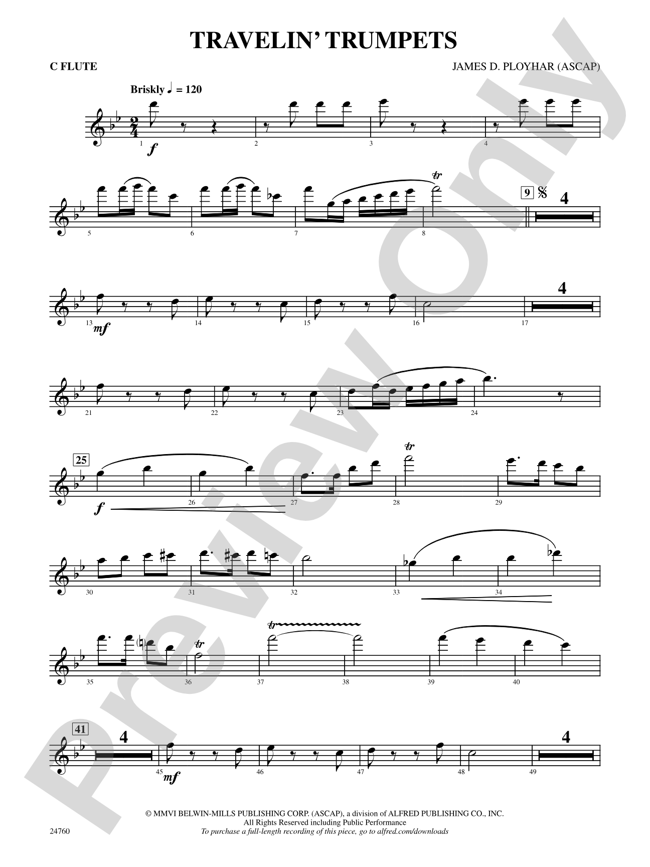 Travelin' Trumpets: Flute