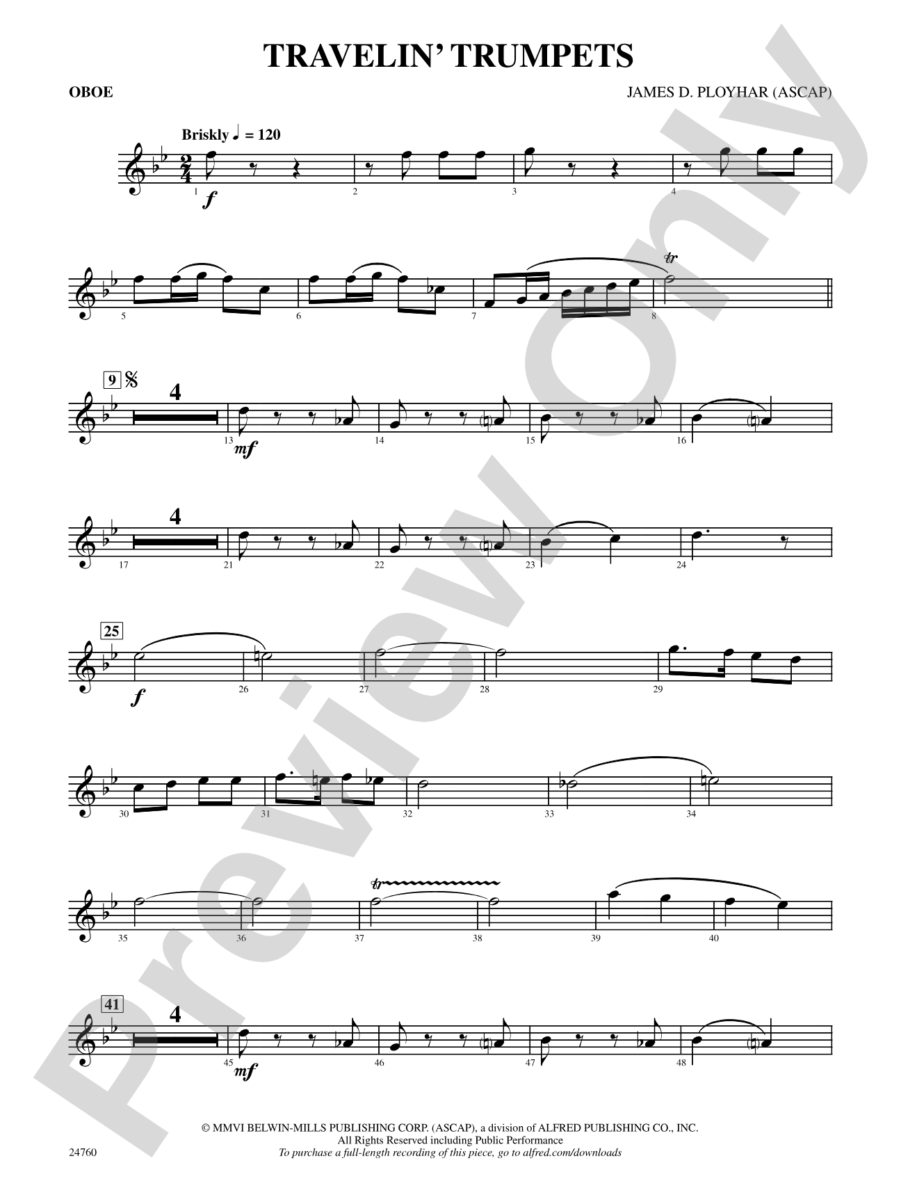 Travelin' Trumpets: Oboe
