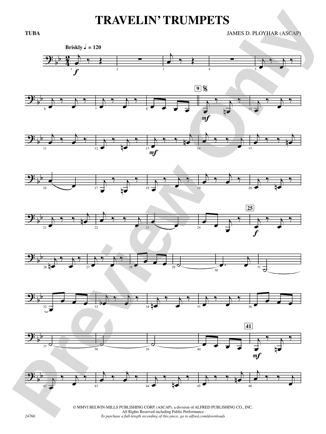 Travelin' Trumpets: Tuba