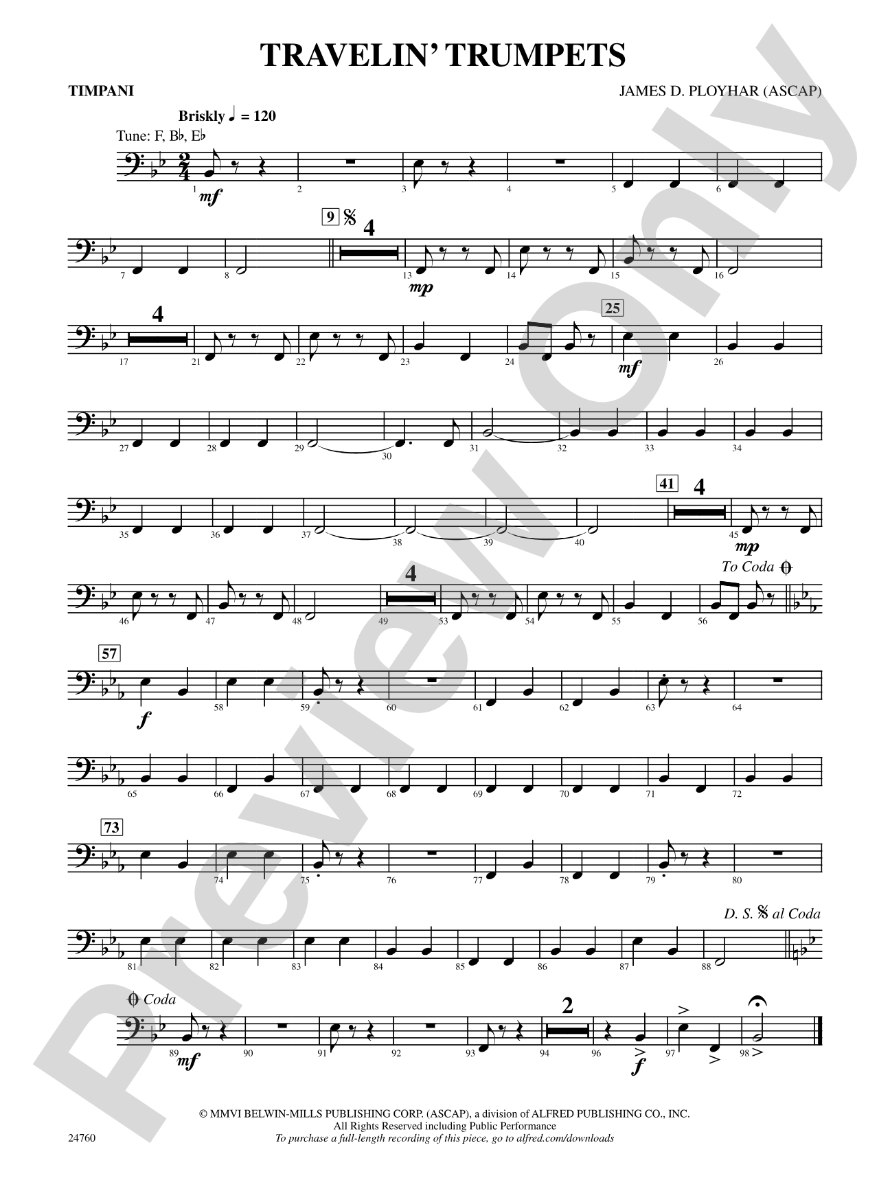 Travelin' Trumpets: Timpani