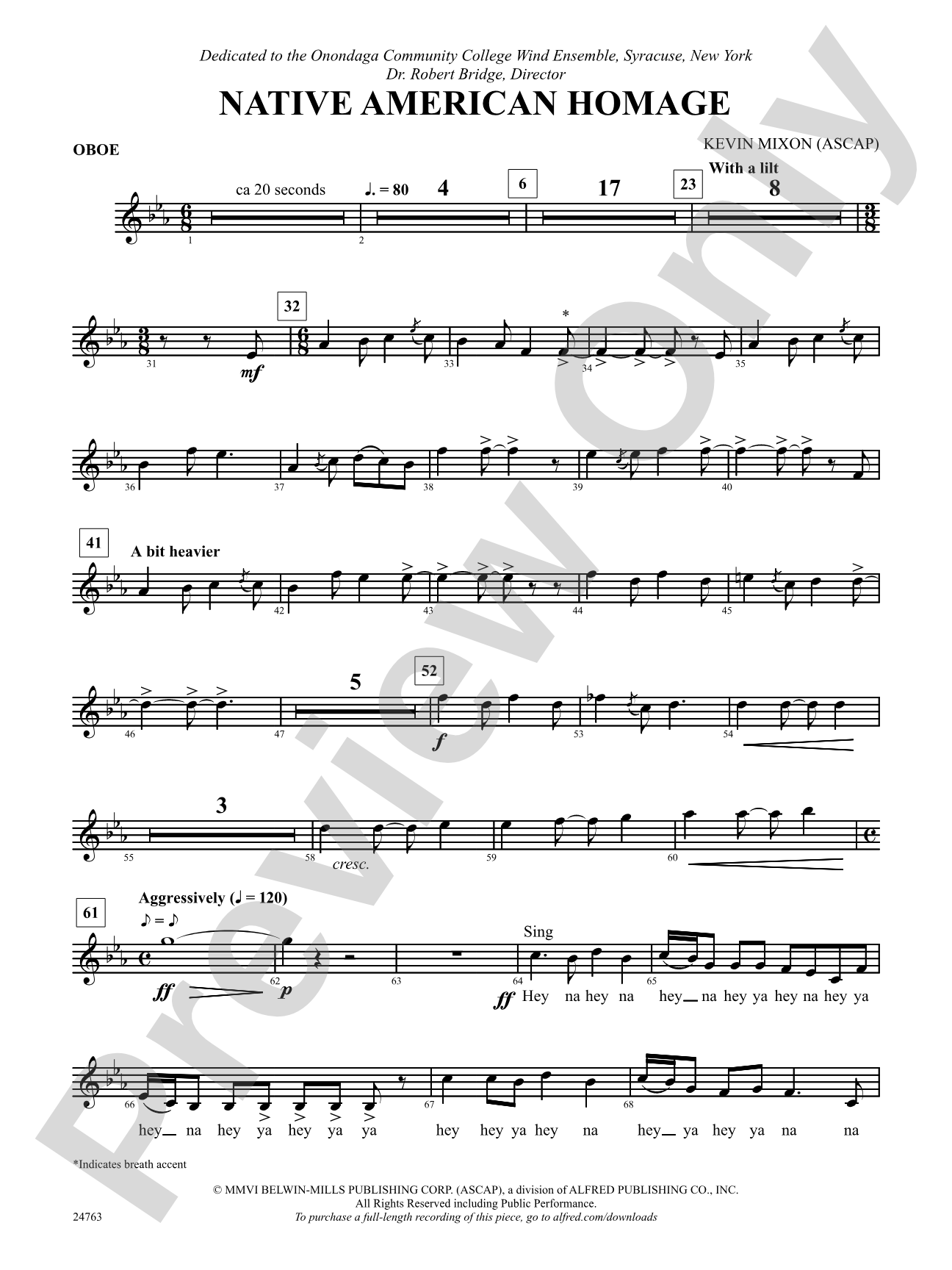 Native American Homage: Oboe