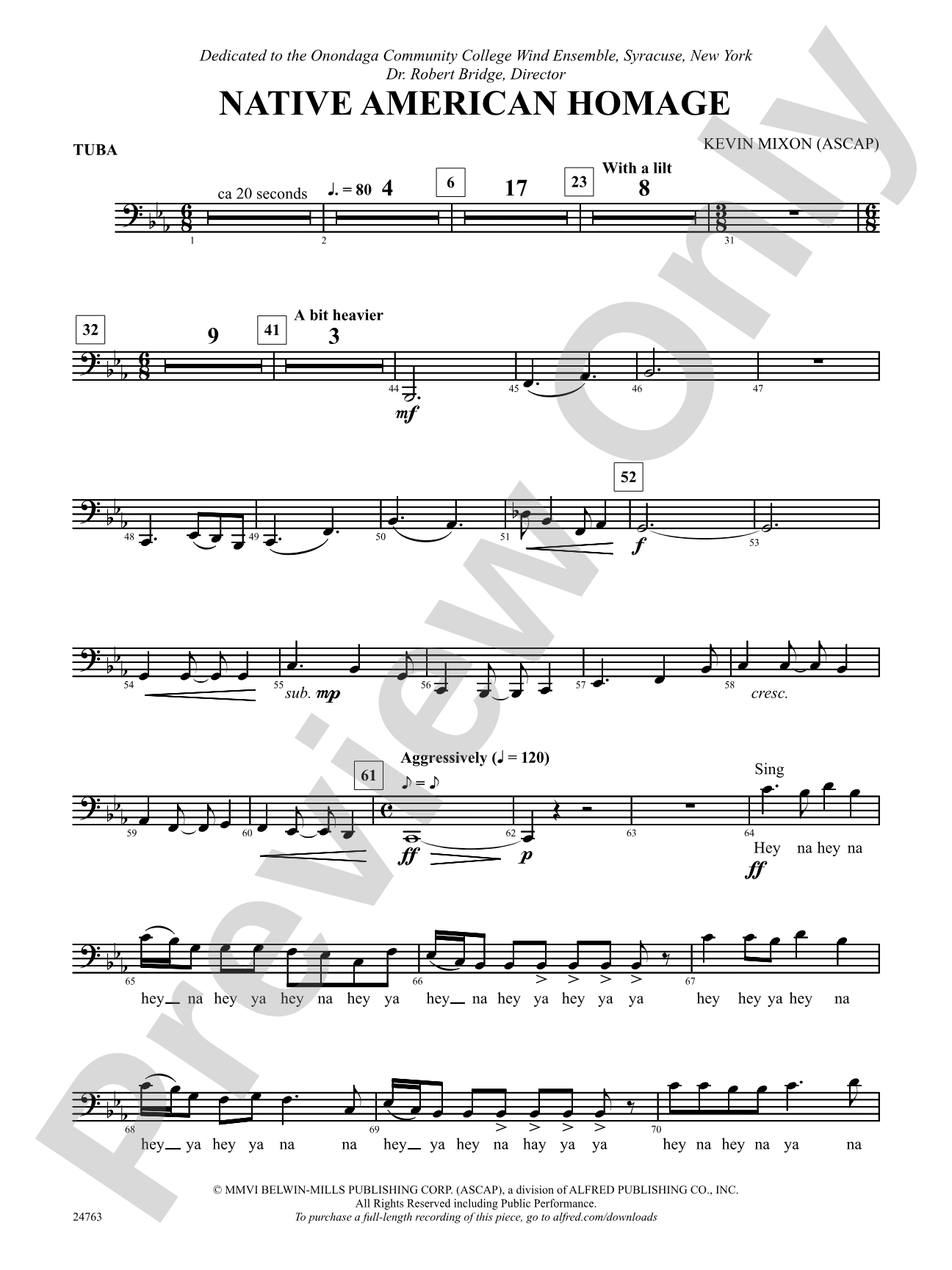 Native American Homage: Tuba