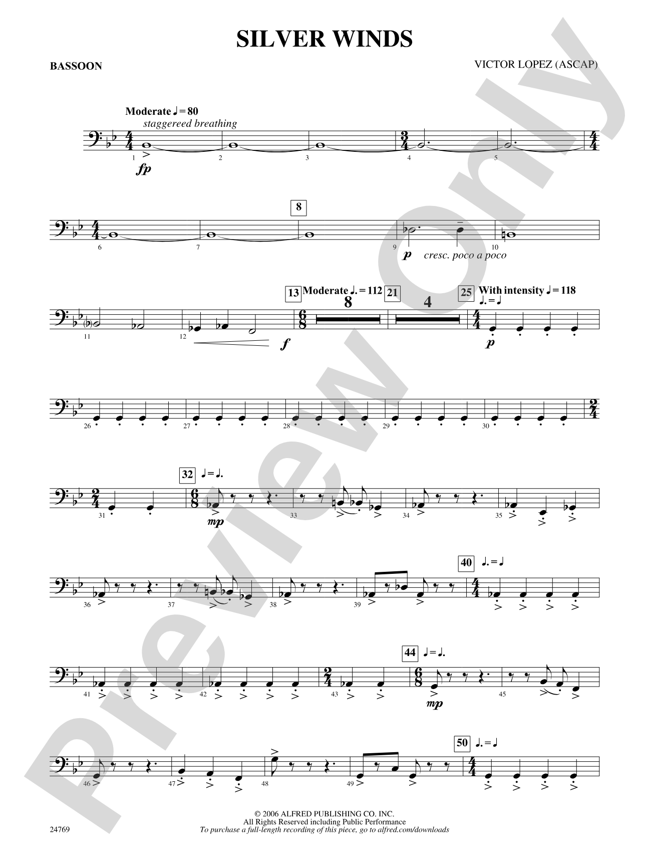 Silver Winds: Bassoon