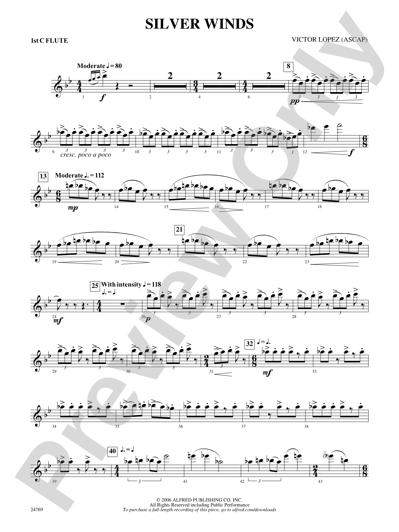 Silver Winds: Flute