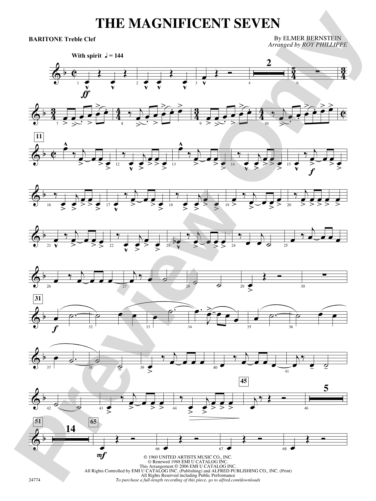The Magnificent Seven: Baritone T.C.