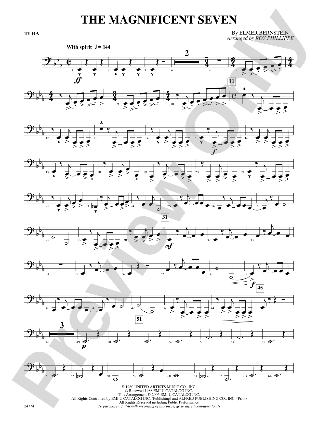 The Magnificent Seven: Tuba