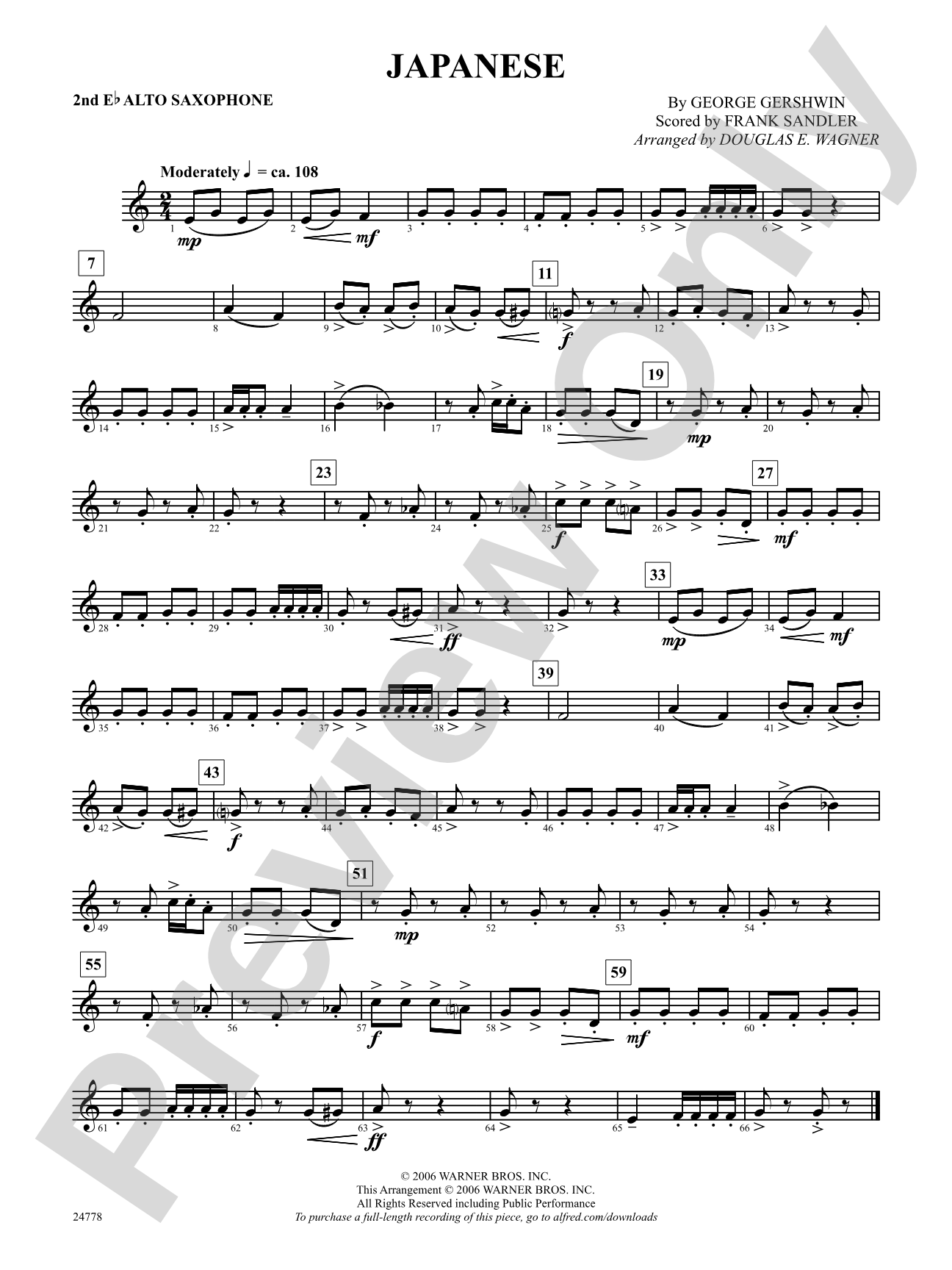 Japanese: 2nd E-flat Alto Saxophone