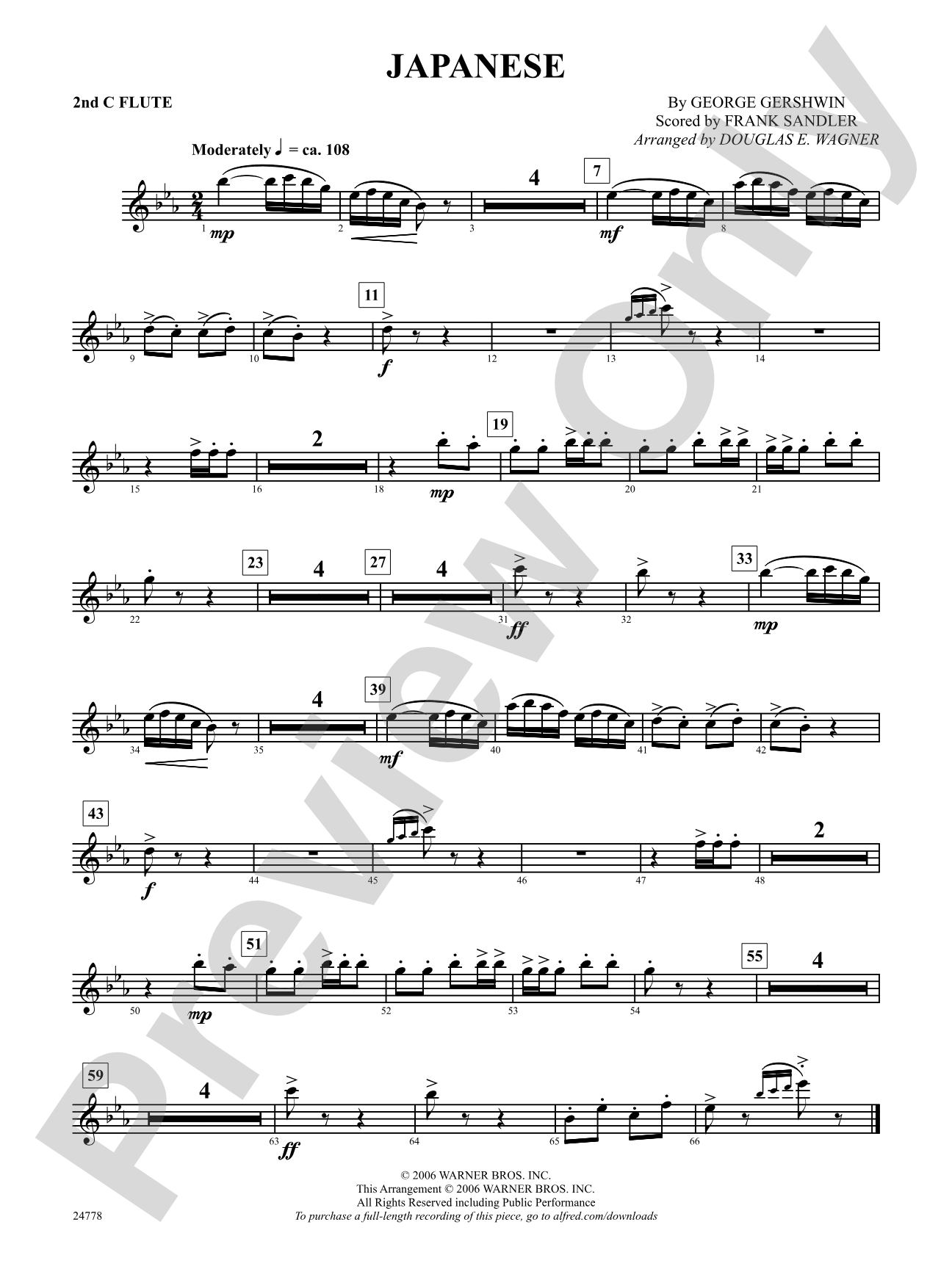 Japanese: 2nd Flute