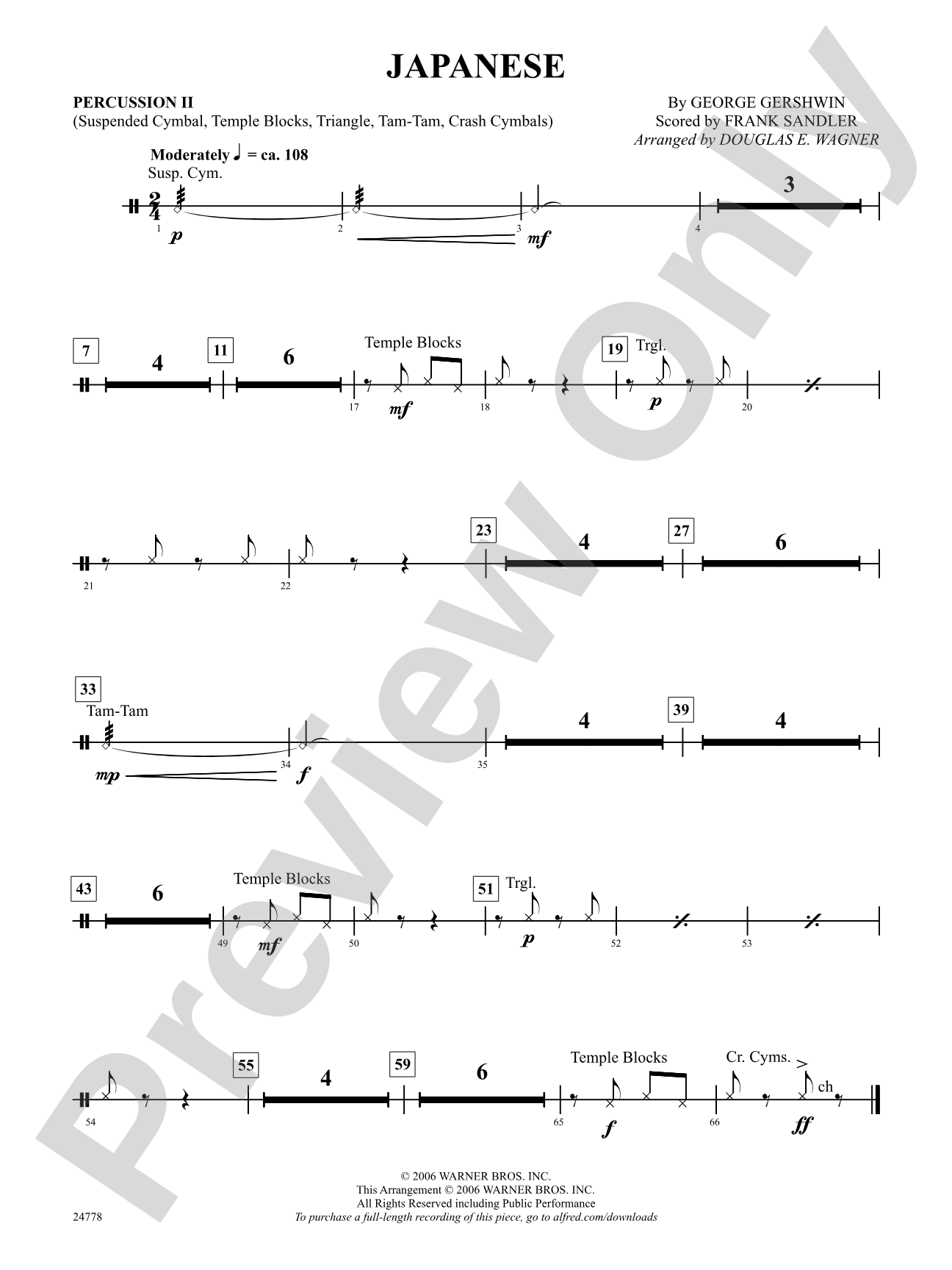 Japanese: 2nd Percussion