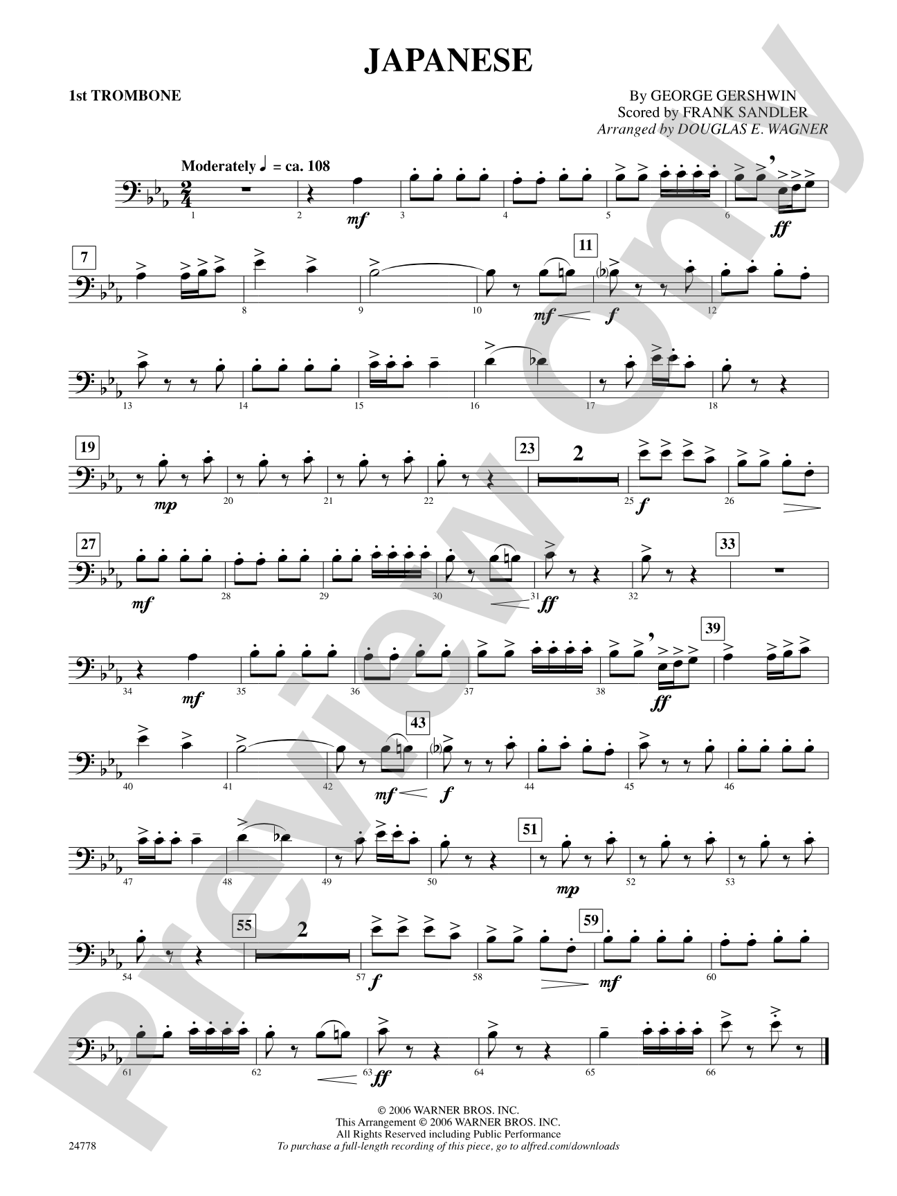 Japanese: 1st Trombone