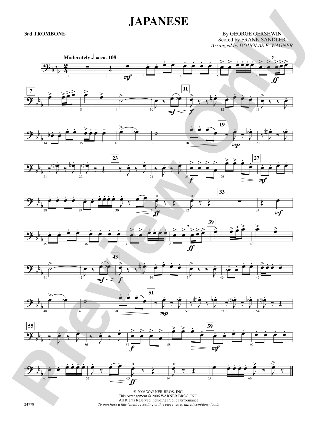 Japanese: 3rd Trombone