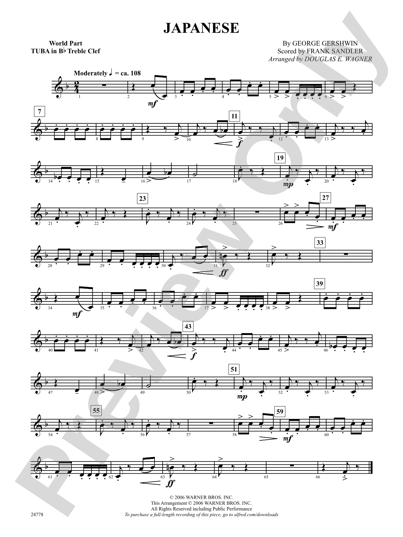 Japanese: (wp) B-flat Tuba T.C.