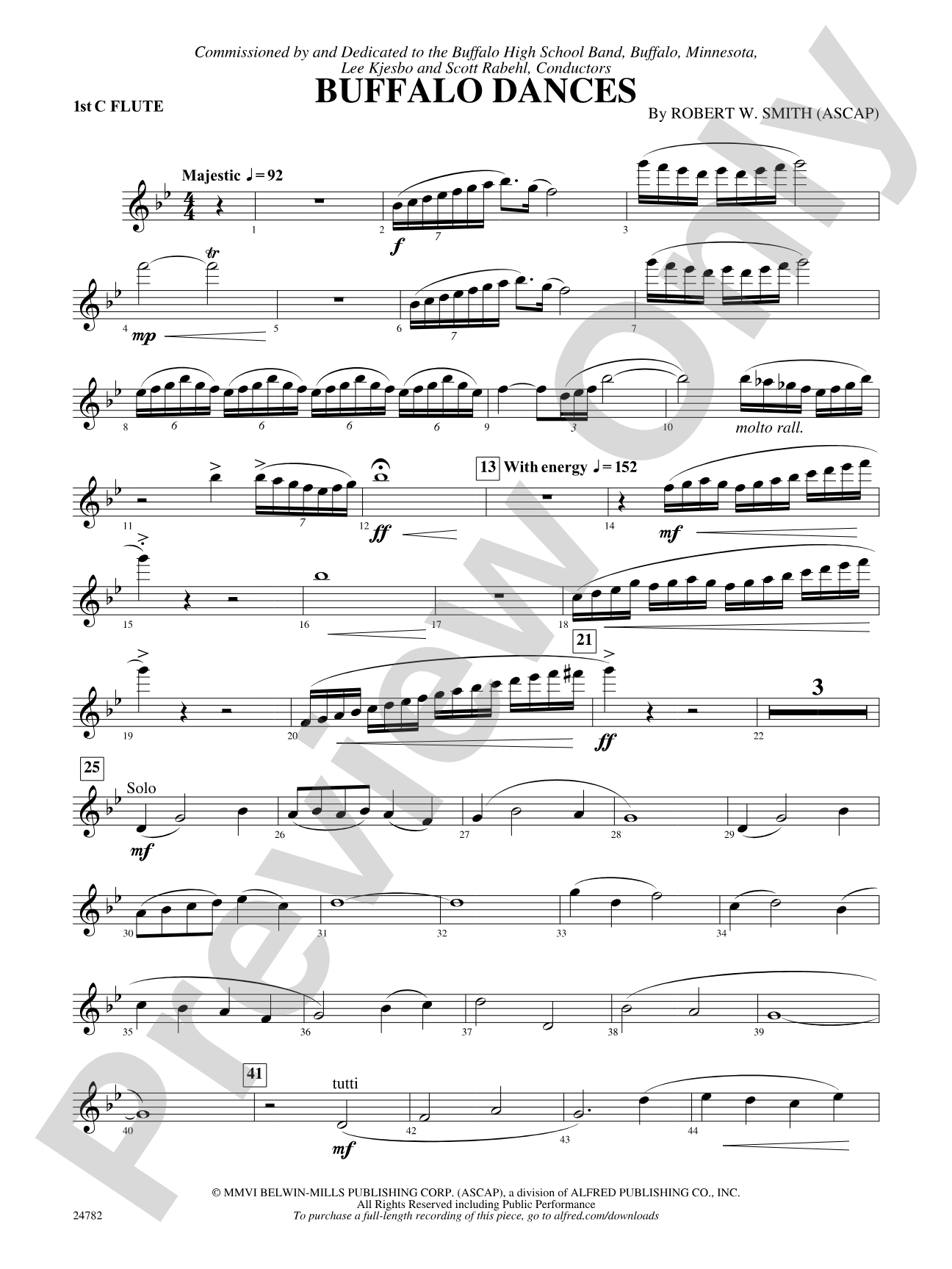 Buffalo Dances: Flute