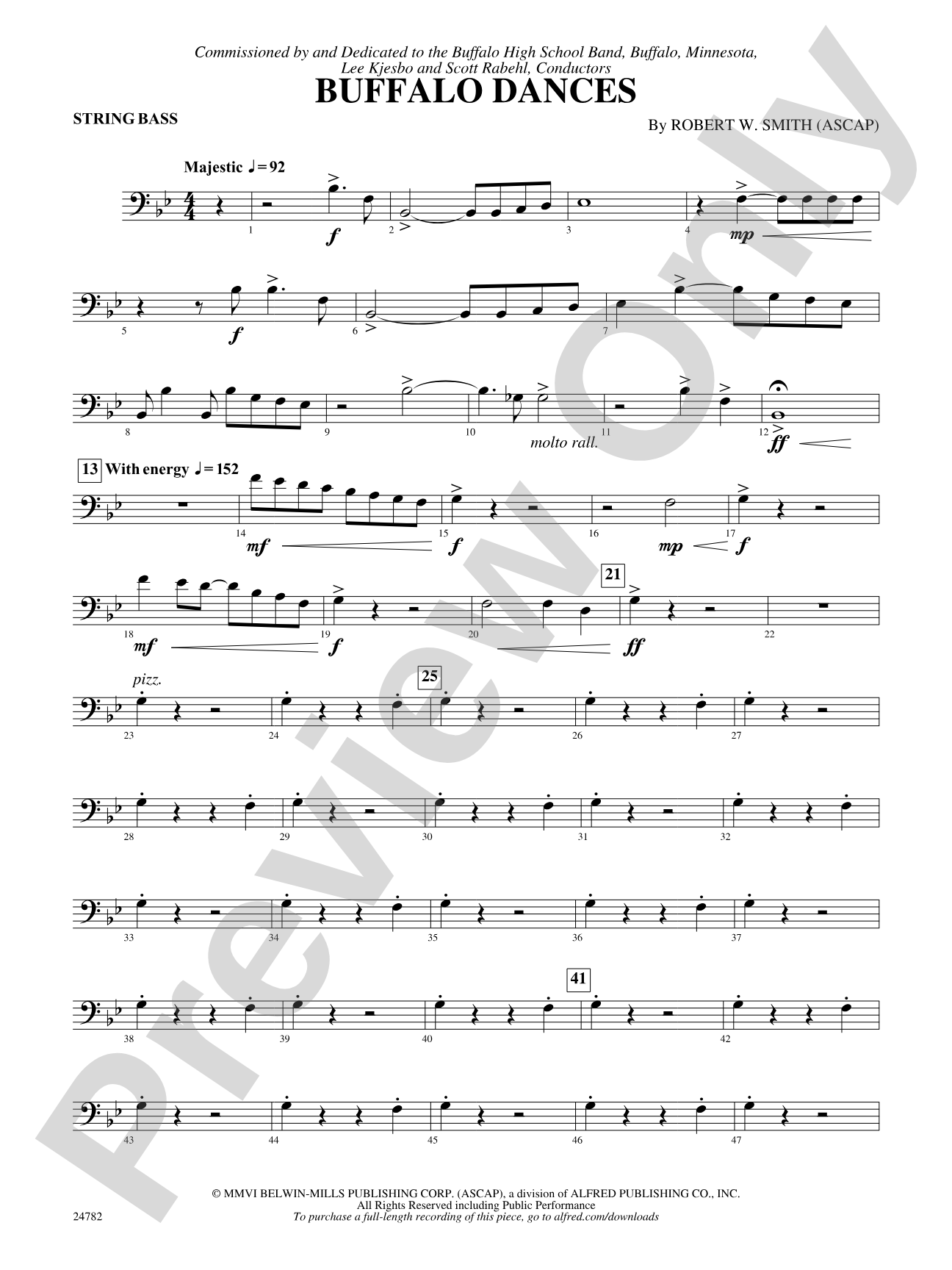 Buffalo Dances: String Bass