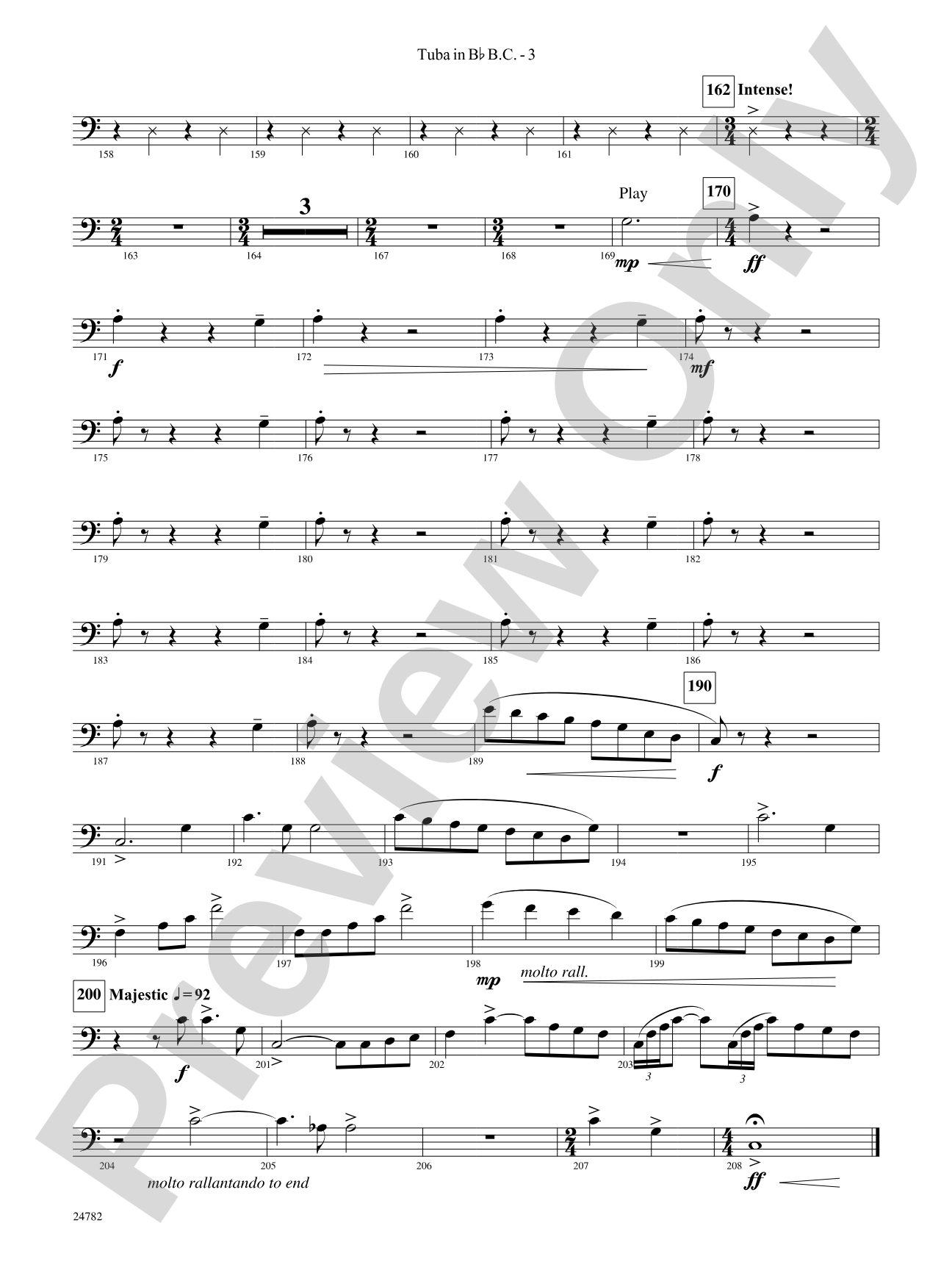 Buffalo Dances: (wp) B-flat Tuba B.C.