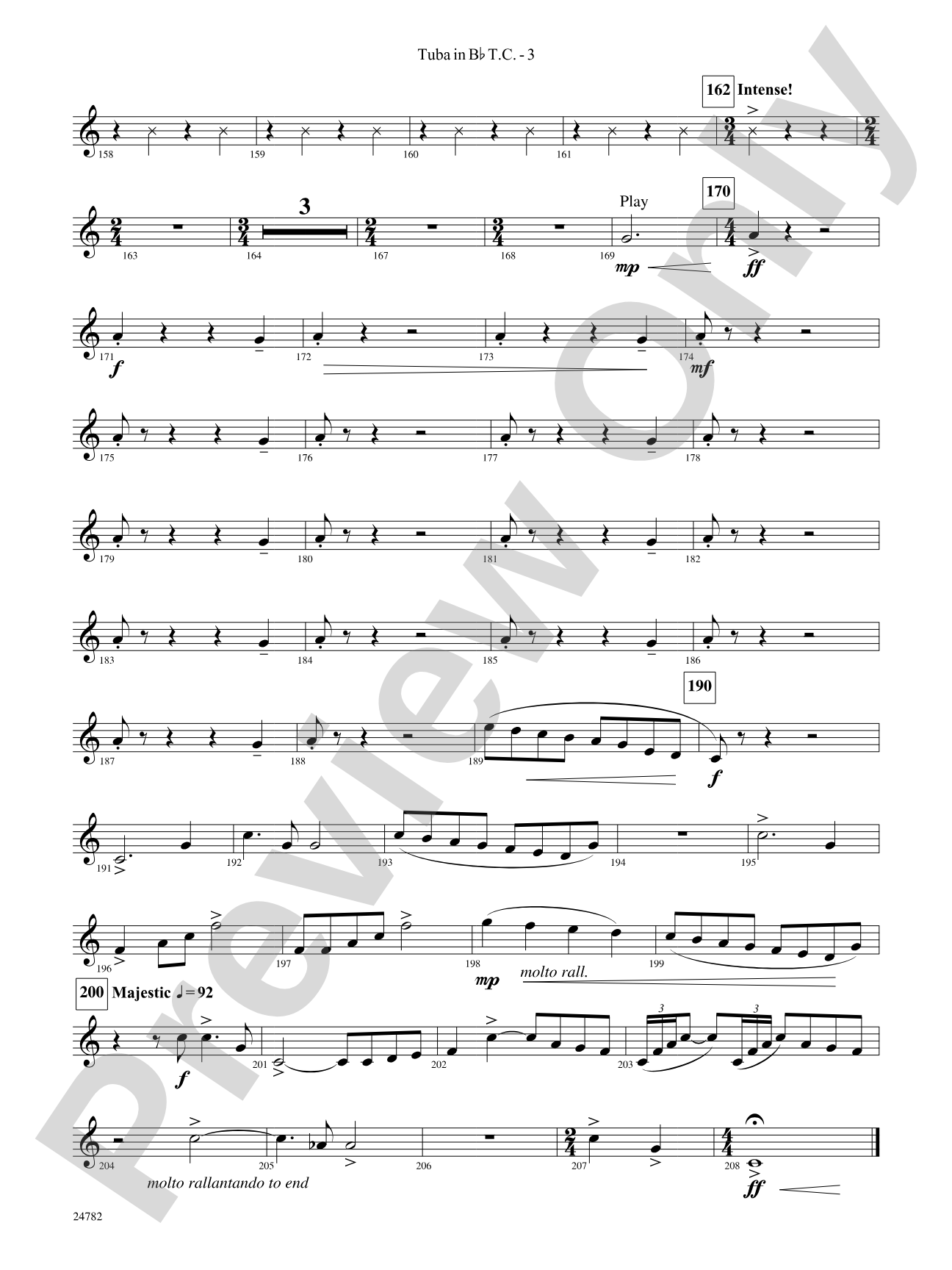 Buffalo Dances: (wp) B-flat Tuba T.C.